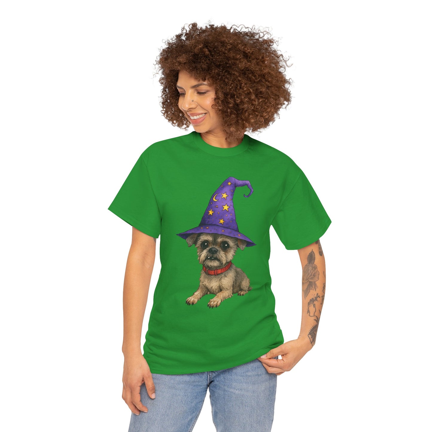 Funny Shorkie Wizard Unisex Tee