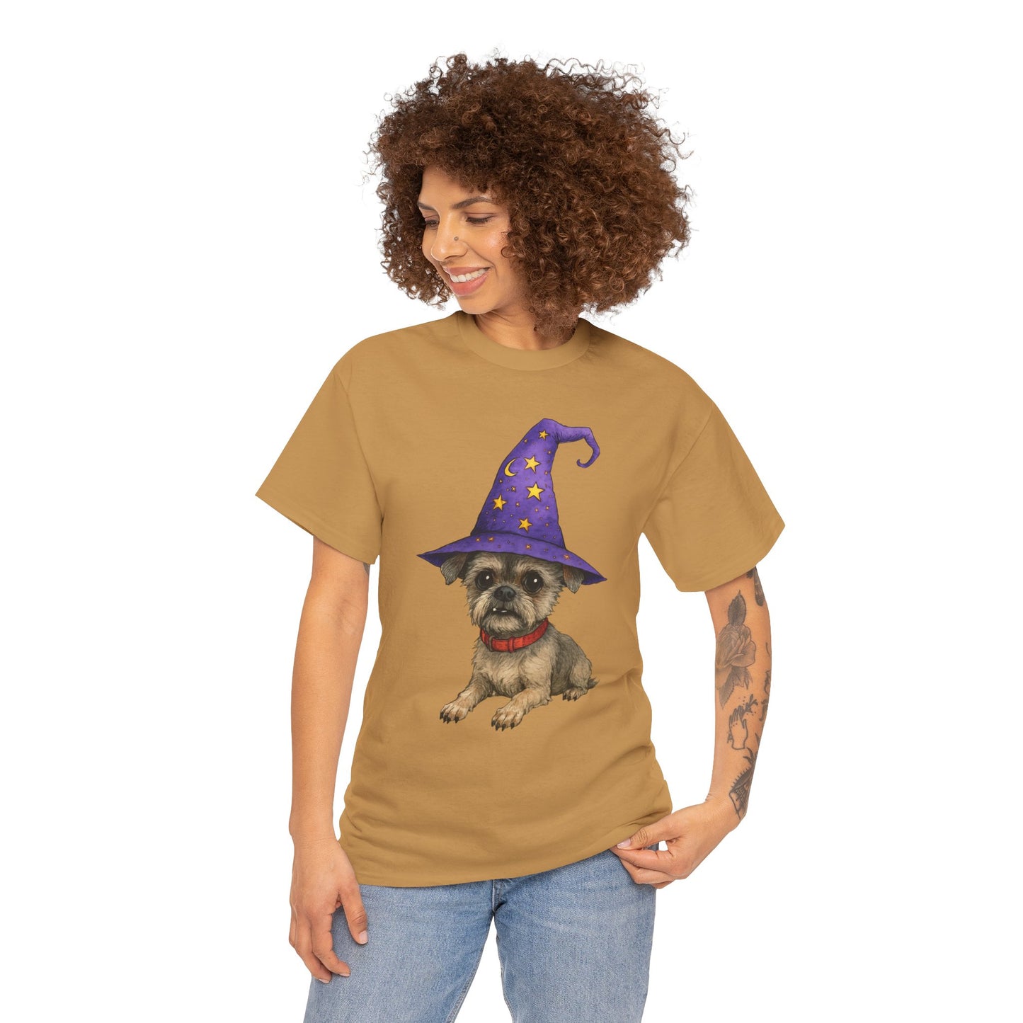 Funny Shorkie Wizard Unisex Tee