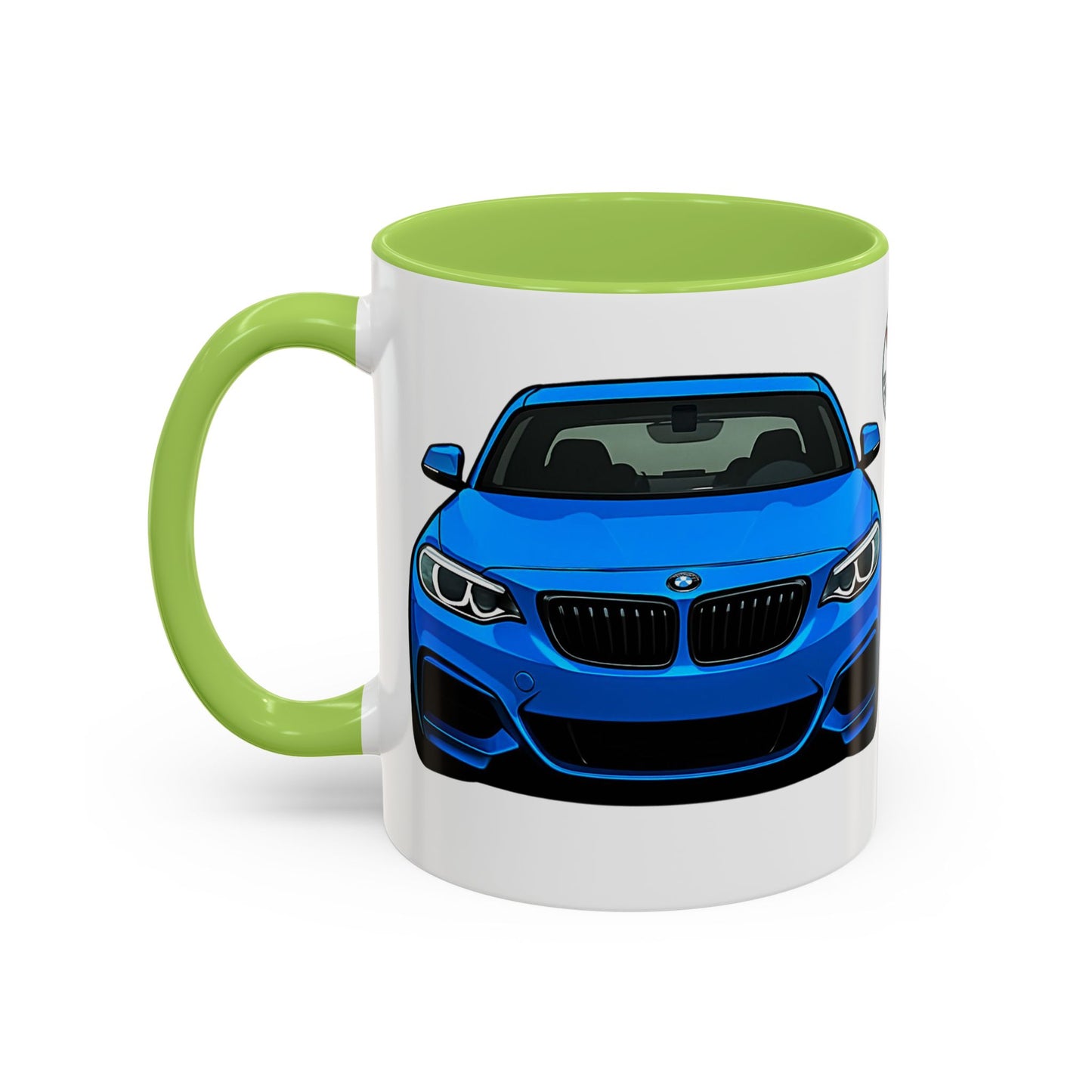 Coffee Mug - Bmw M240i F22 B58 M Performance Estoril Blue Design