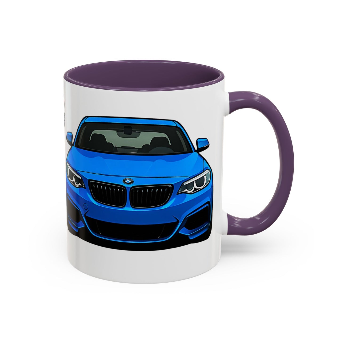 Coffee Mug - Bmw M240i F22 M Performance Estriol Blue Car Design