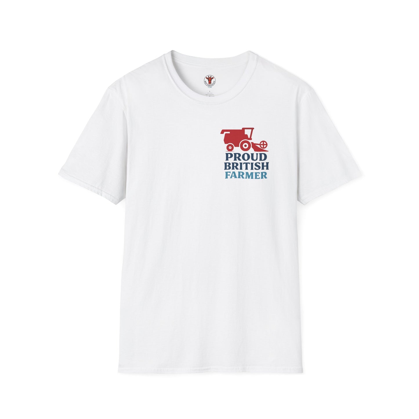 British Farmer T-Shirt, Proud Combine Harvester