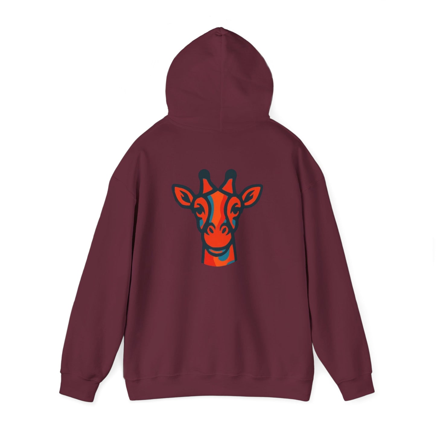 Hooded Sweatshirt Giraffe Head Logo Britor Shop Classy Design