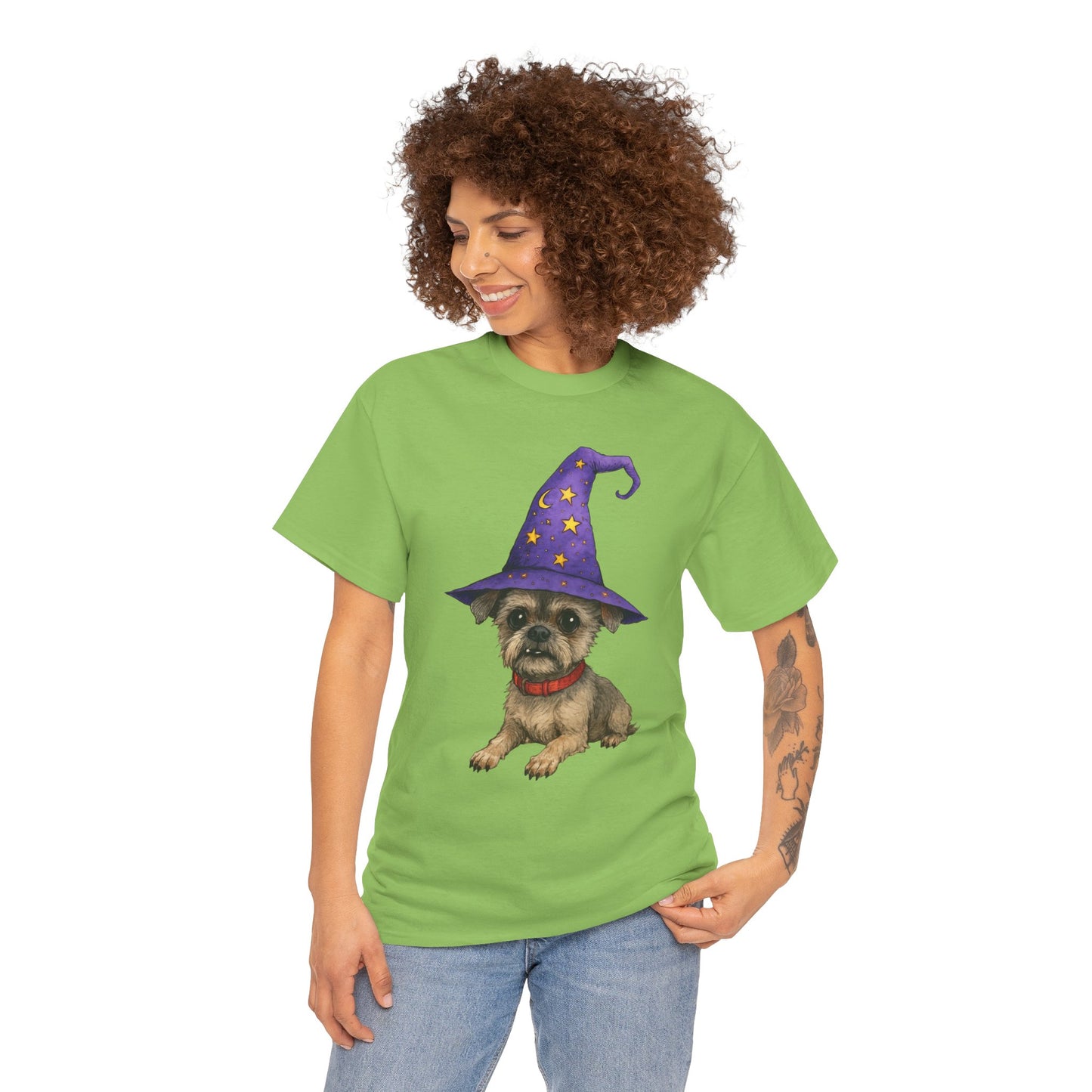 Funny Shorkie Wizard Unisex Tee