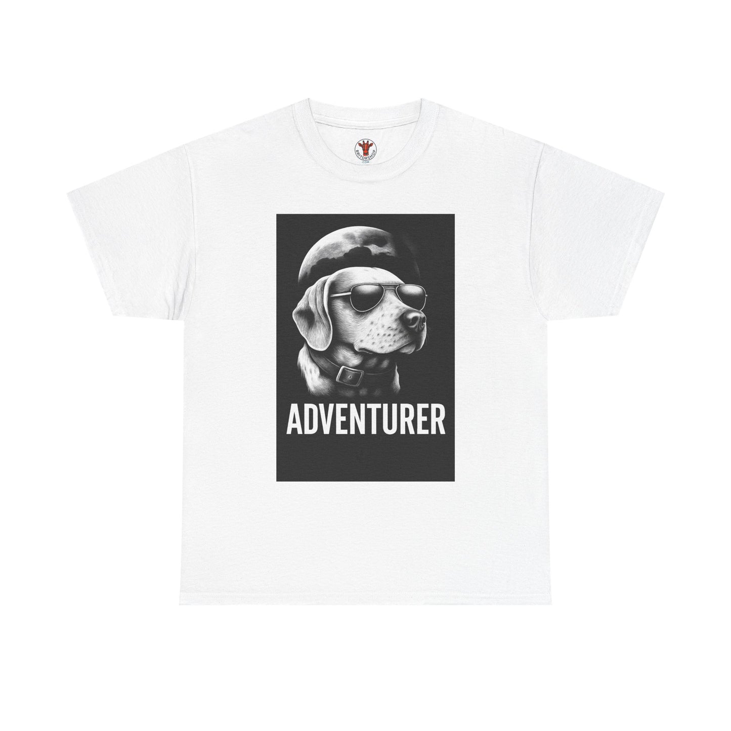 Adventure Beagle Unisex T-Shirt - Moon Night Outdoors