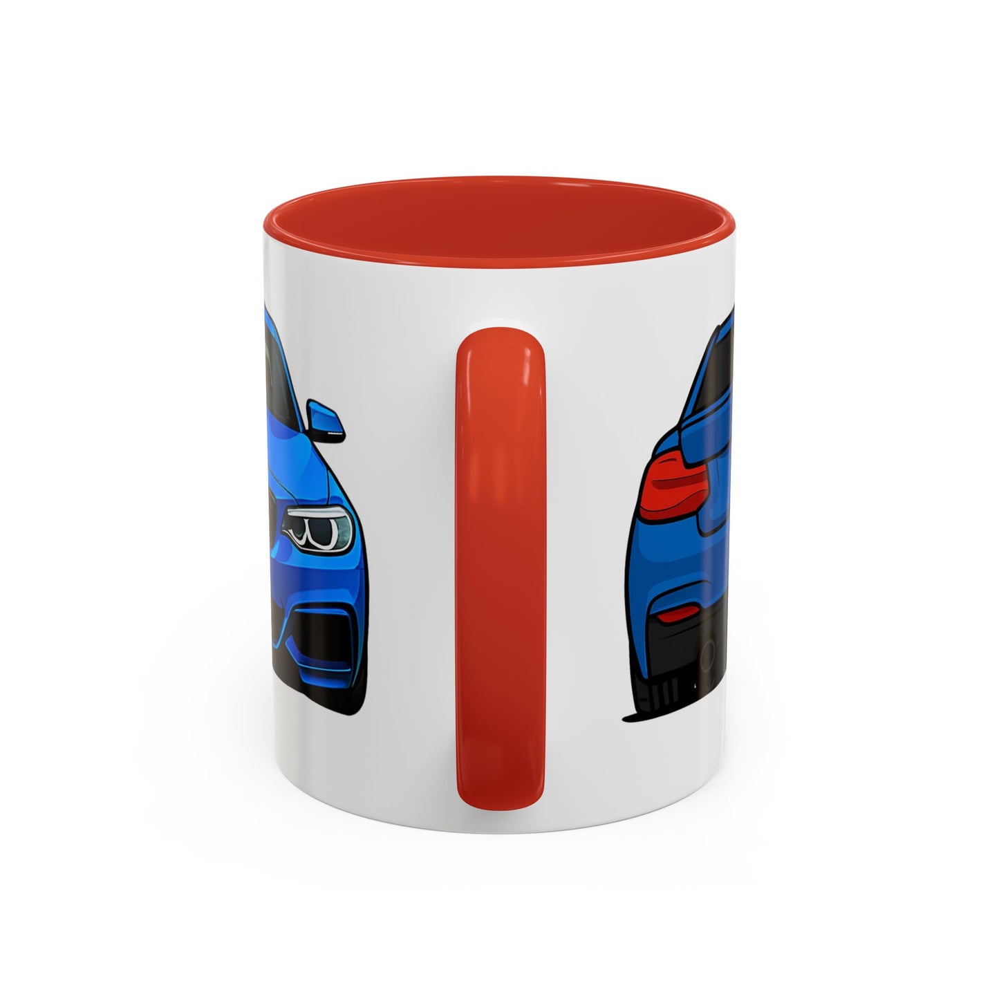 Coffee Mug - Bmw M240i F22 M Performance Estriol Blue Car Design