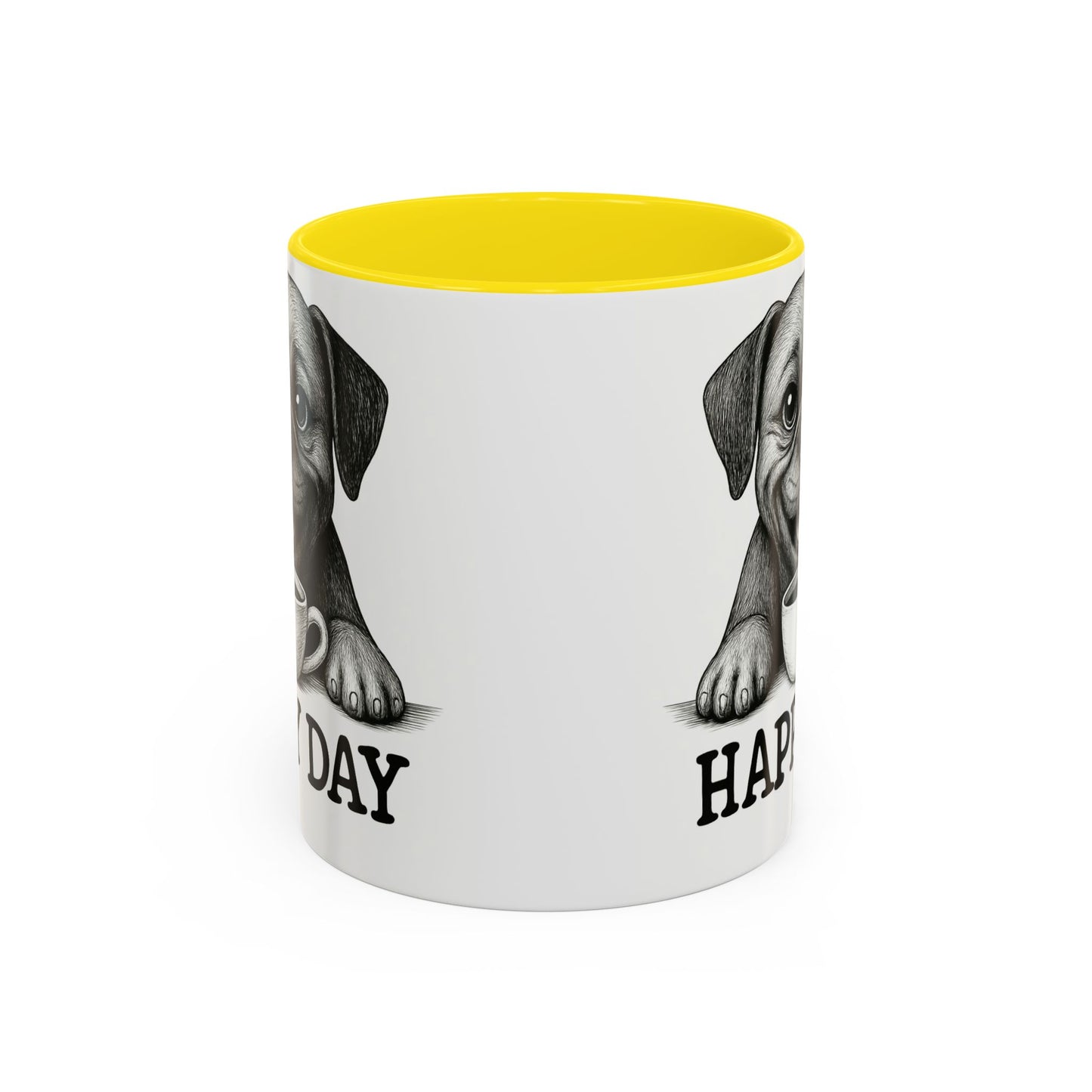 Playful boxer Dog Coffee Mug – Perfect Gift for Dog Lovers, Birthday Mug, Cute Pet Art, Happy Day Mug, Unique Animal Lover Gift