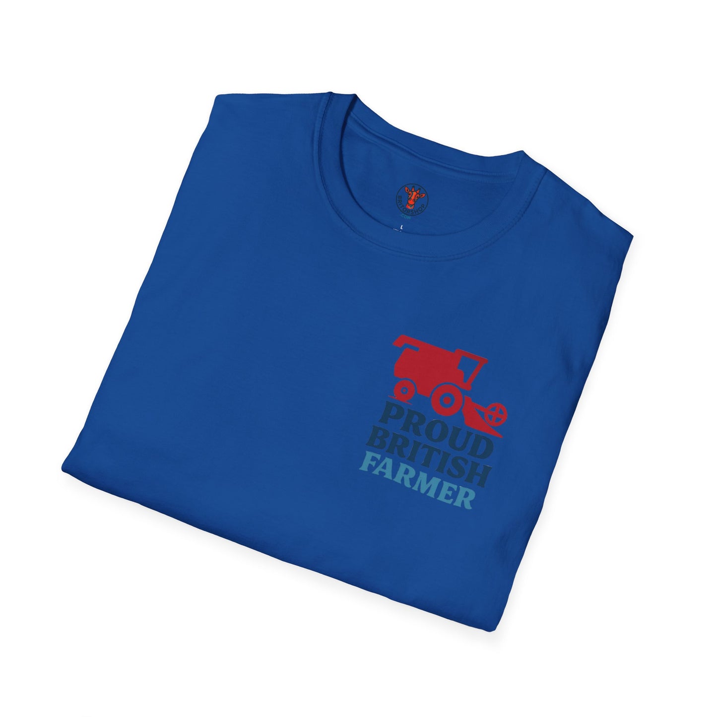 British Farmer T-Shirt, Proud Combine Harvester
