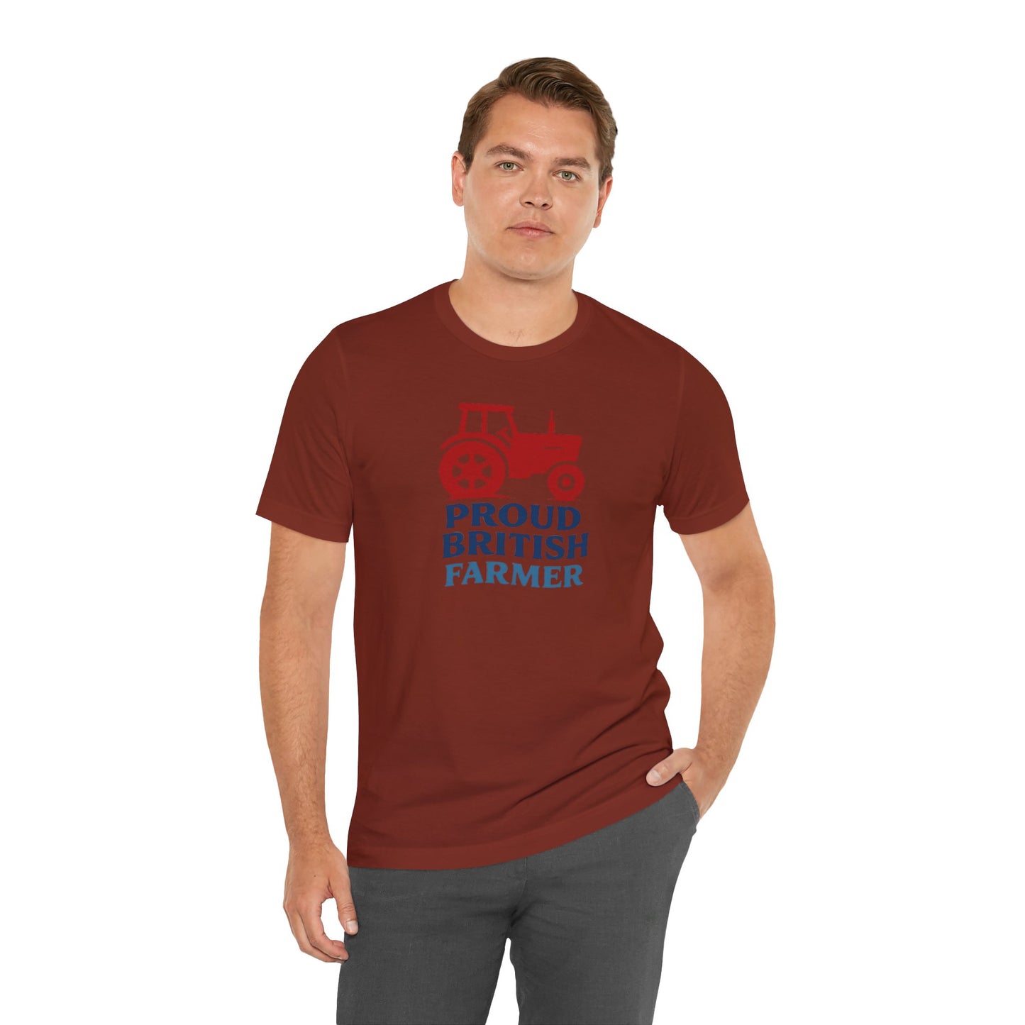 Unisex Tee - Proud British farmer