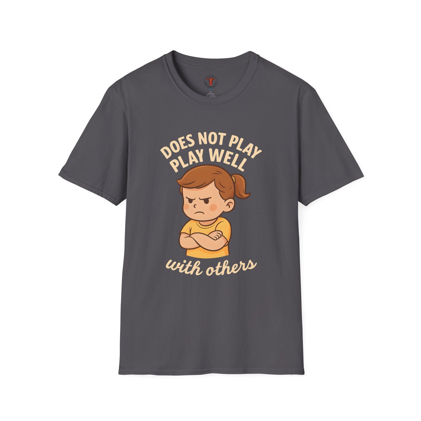 Funny Grumpy Child Unisex T-Shirt