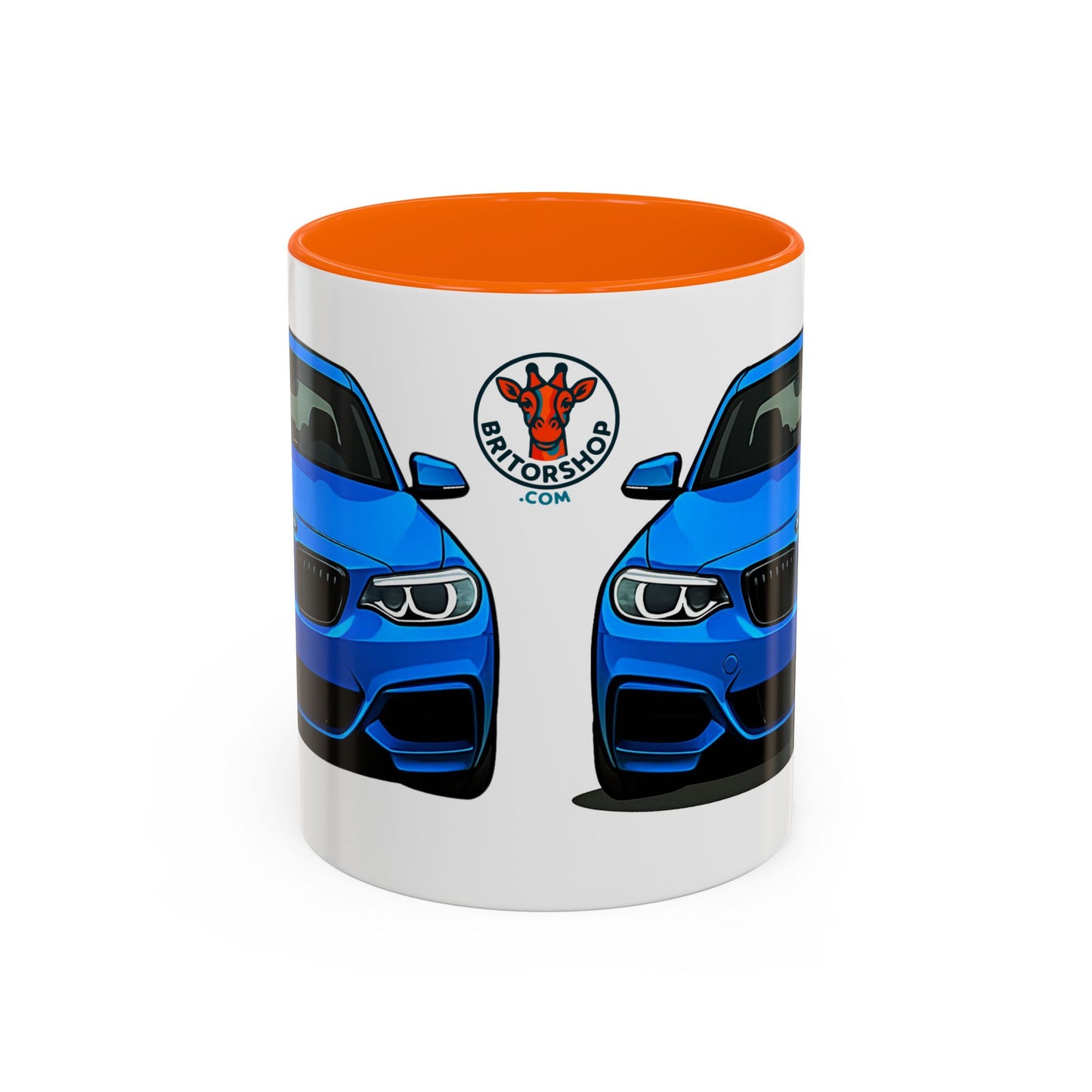 Coffee Mug - Bmw M240i F22 B58 M Performance Estoril Blue Design