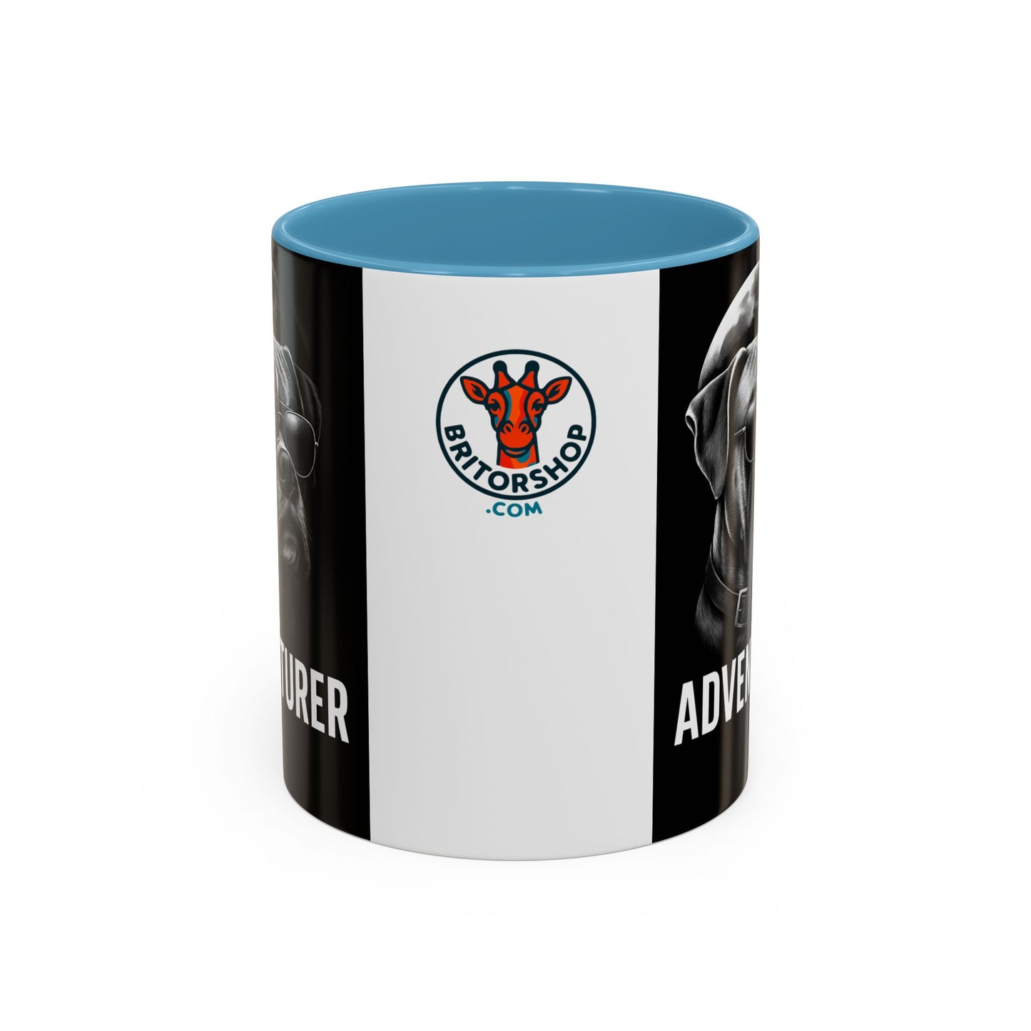 Adventure Dog Coffee Mug - Unique Pet Lover Gift, Personalized Dog Lover Mug, Funny Animal Mug, Holiday Gift for Dog Owners, Cool Cafe Mug