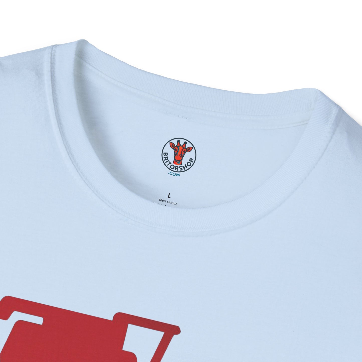 Farmer T-Shirt - Proud British Farmer, Combine Harvester Design