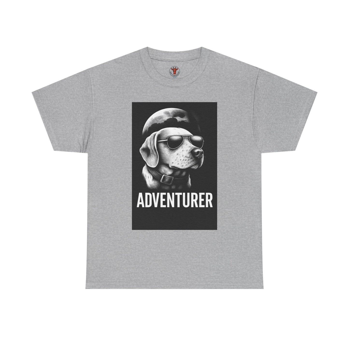Adventure Beagle Unisex T-Shirt - Moon Night Outdoors