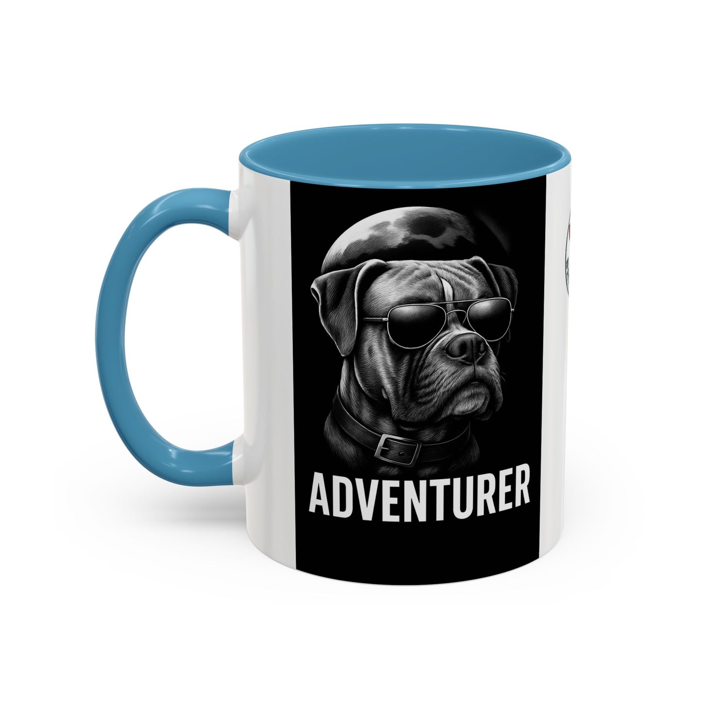 Adventure Dog Coffee Mug - Unique Pet Lover Gift, Personalized Dog Lover Mug, Funny Animal Mug, Holiday Gift for Dog Owners, Cool Cafe Mug