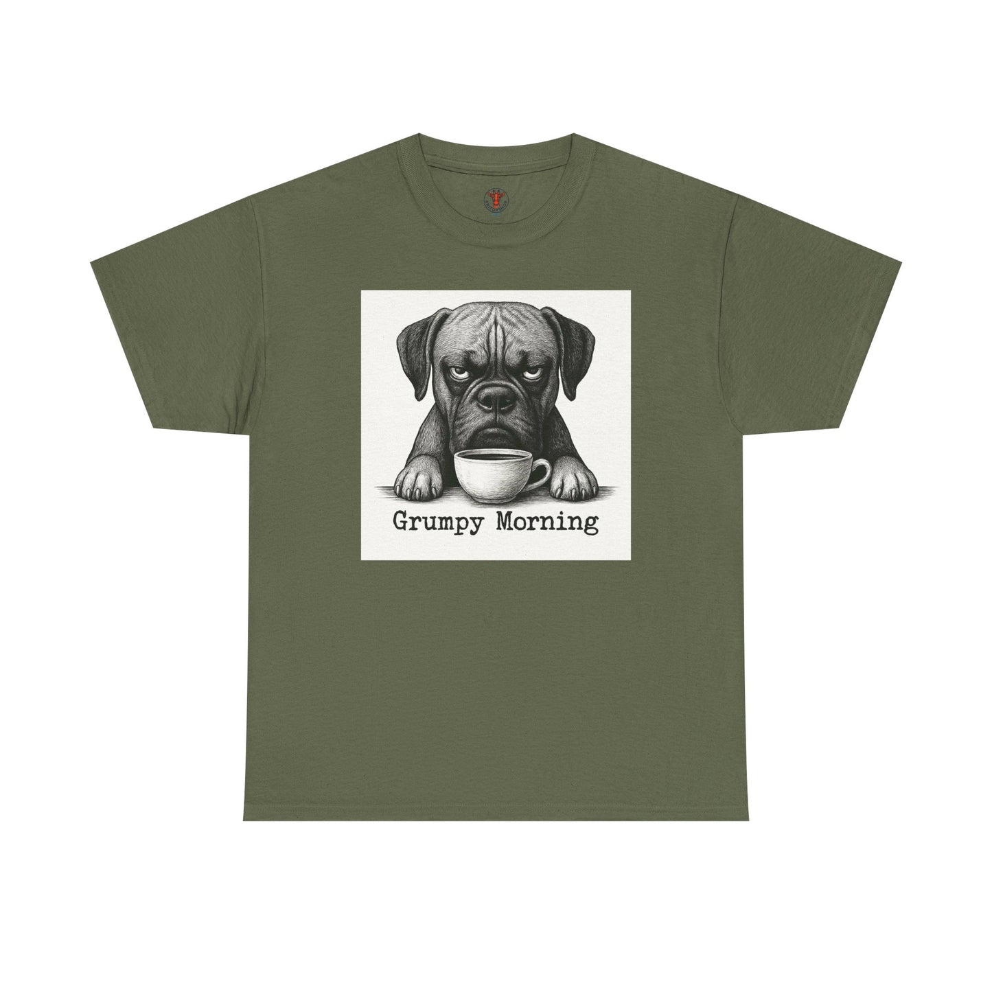 Dog Lover Tee - Funny Grumpy Boxer Dog Unisex T-Shirt