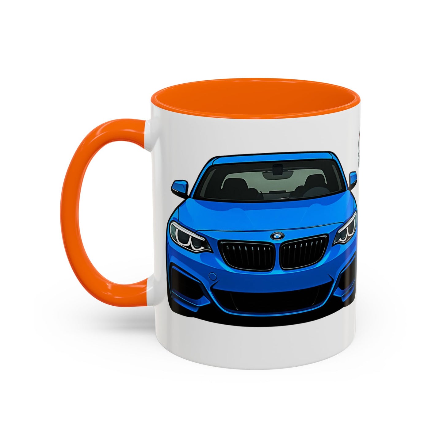 Coffee Mug - Bmw M240i F22 B58 M Performance Estoril Blue Design