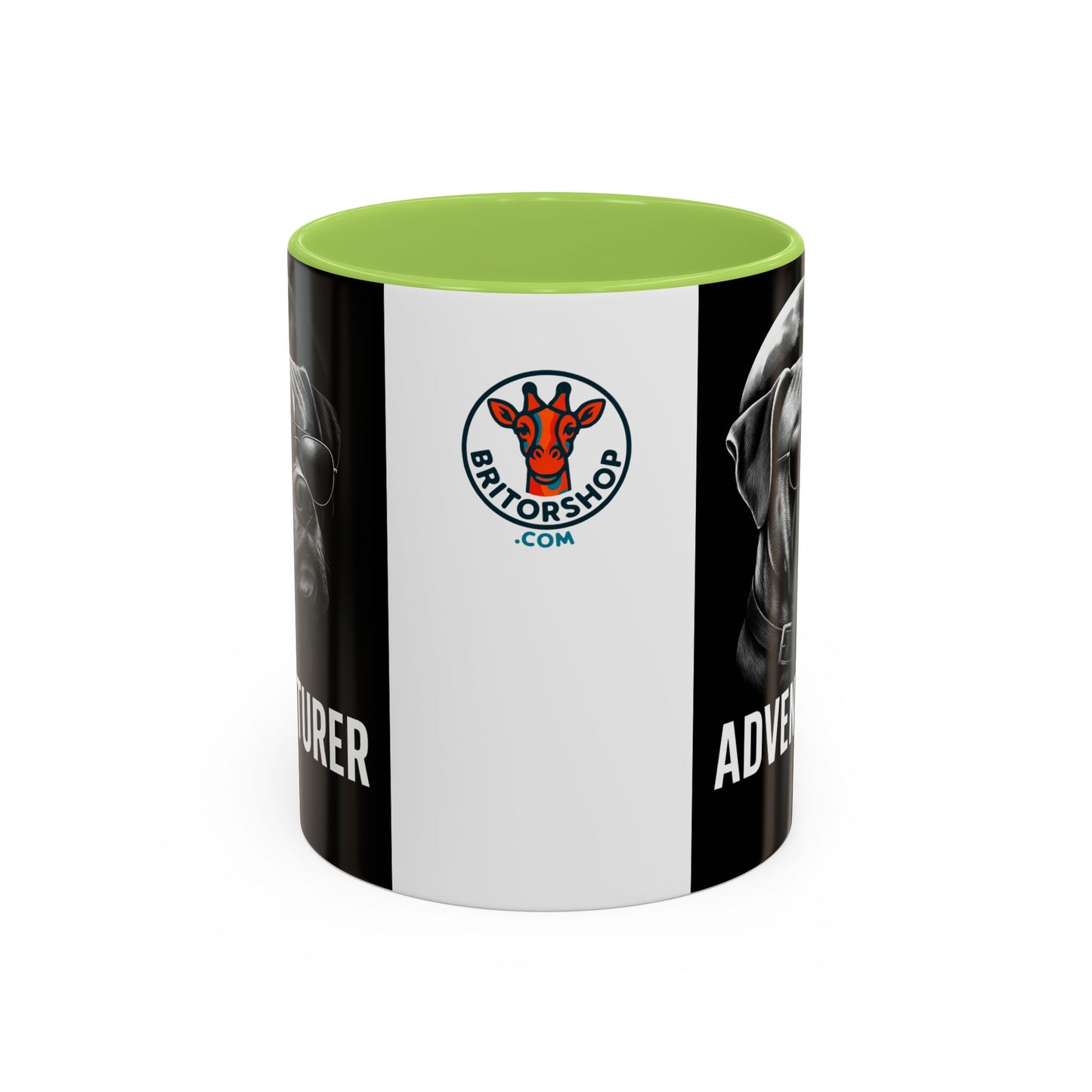 Adventure Dog Coffee Mug - Unique Pet Lover Gift, Personalized Dog Lover Mug, Funny Animal Mug, Holiday Gift for Dog Owners, Cool Cafe Mug