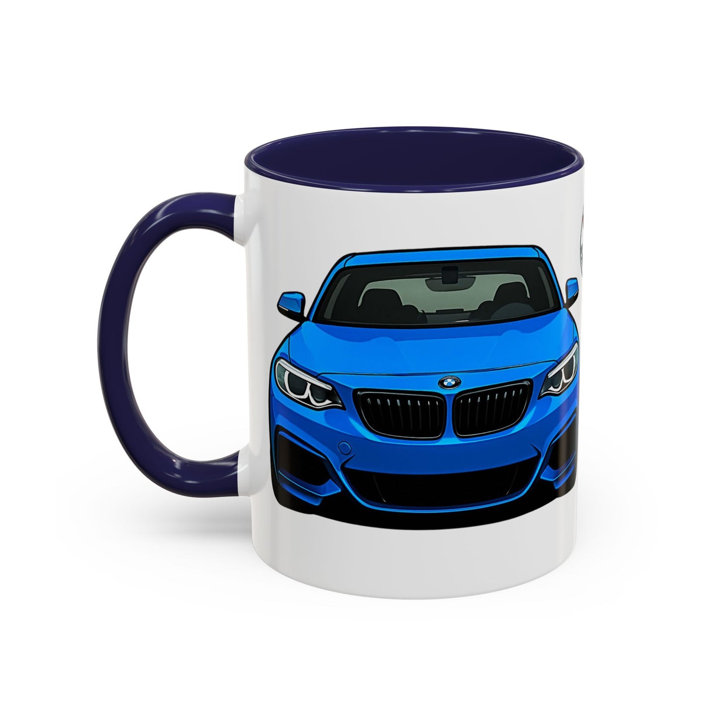 Coffee Mug - Bmw M240i F22 B58 M Performance Estoril Blue Design