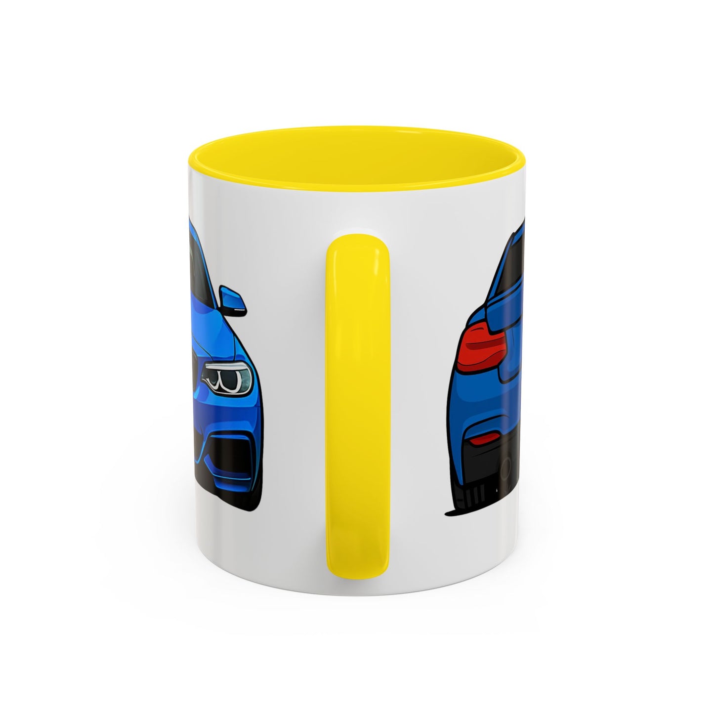 Coffee Mug - Bmw M240i F22 M Performance Estriol Blue Car Design
