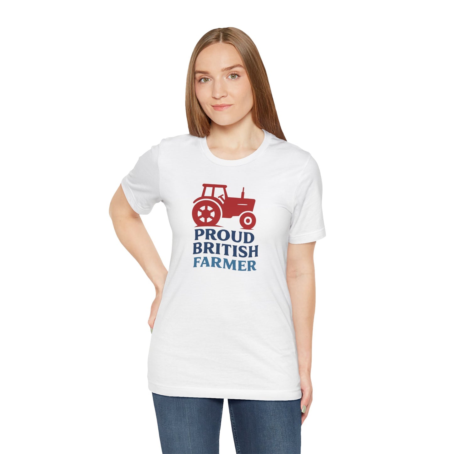Unisex Tee - Proud British farmer