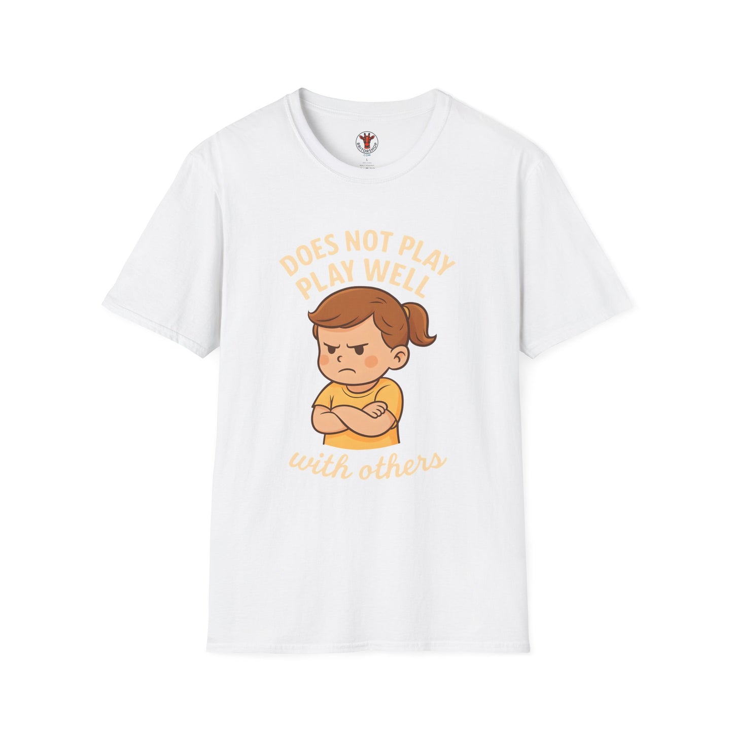Funny Grumpy Child Unisex T-Shirt