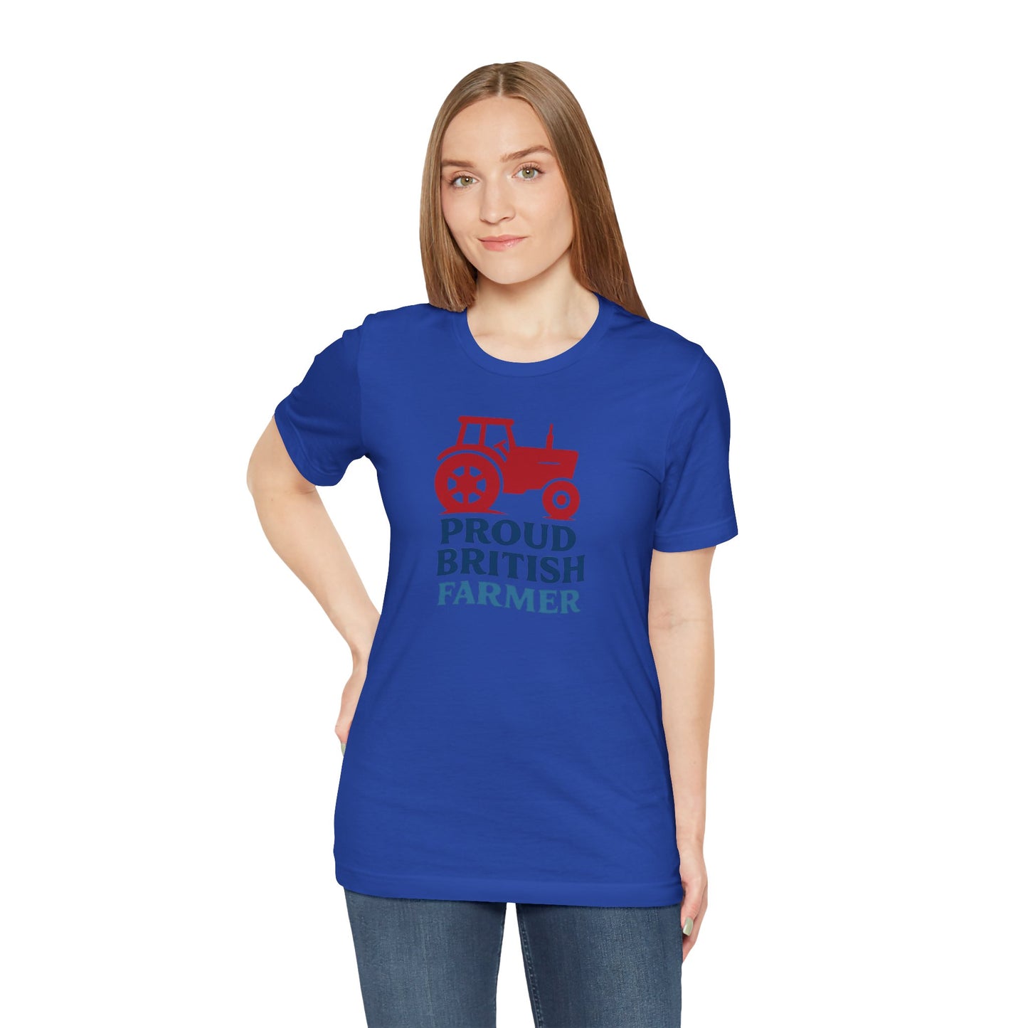 Unisex Tee - Proud British farmer
