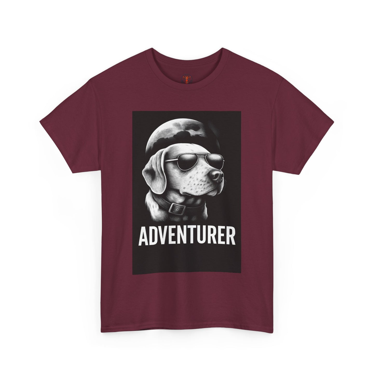 Adventure Beagle Unisex T-Shirt - Moon Night Outdoors