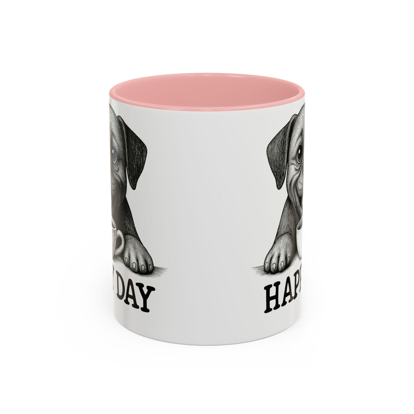 Playful boxer Dog Coffee Mug – Perfect Gift for Dog Lovers, Birthday Mug, Cute Pet Art, Happy Day Mug, Unique Animal Lover Gift