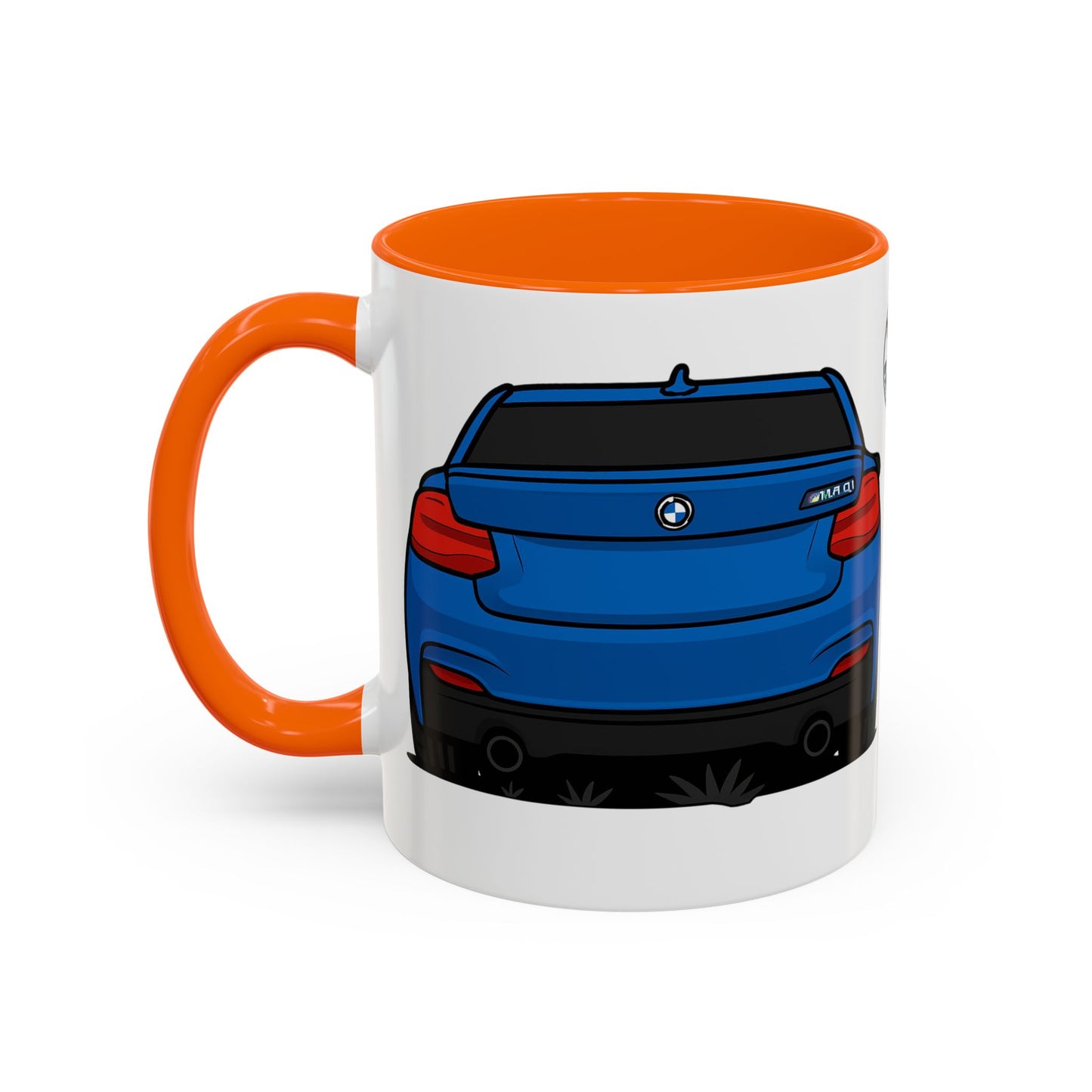 Coffee Mug - Bmw M240i F22 M Performance Estriol Blue Car Design