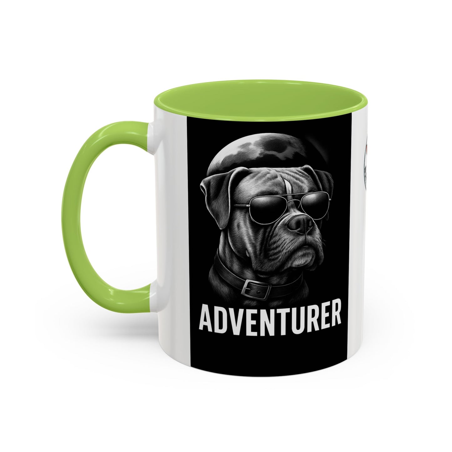 Adventure Dog Coffee Mug - Unique Pet Lover Gift, Personalized Dog Lover Mug, Funny Animal Mug, Holiday Gift for Dog Owners, Cool Cafe Mug
