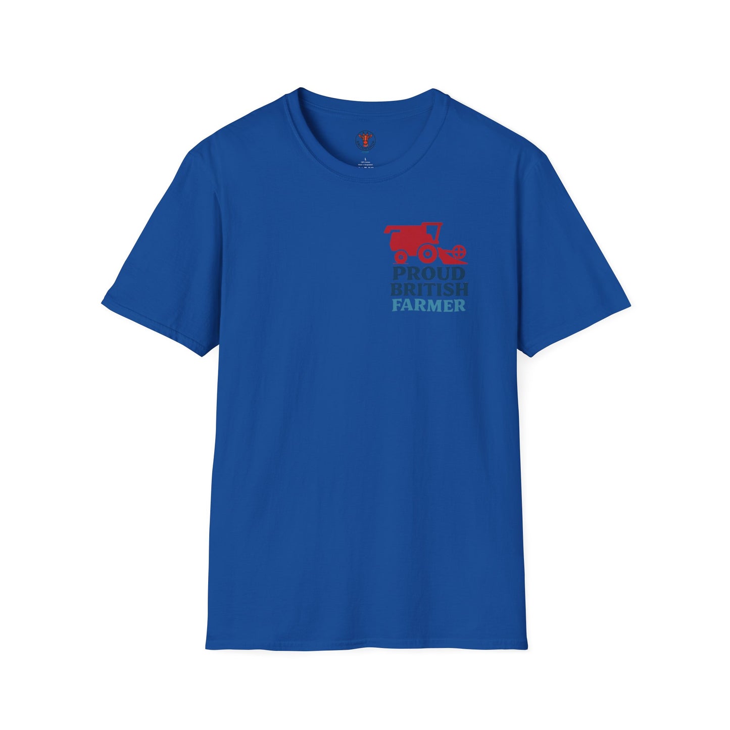 British Farmer T-Shirt, Proud Combine Harvester
