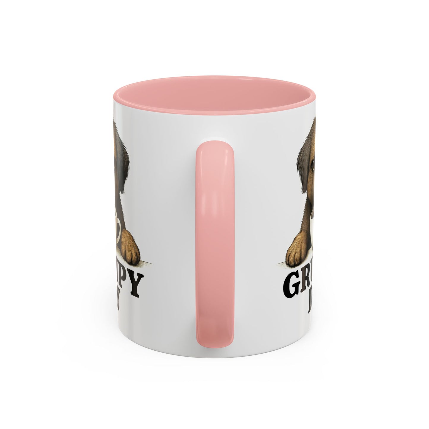 Grumpy Day Coffee Mug, shorkie, Funny Dog Mug, Pet Lover Gift, Morning Motivation, Coffee Lover Gift, Black Accent Mug