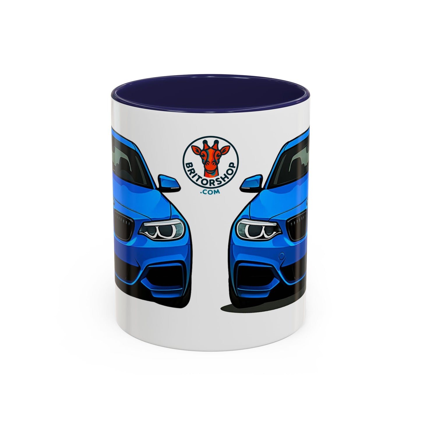 Coffee Mug - Bmw M240i F22 B58 M Performance Estoril Blue Design