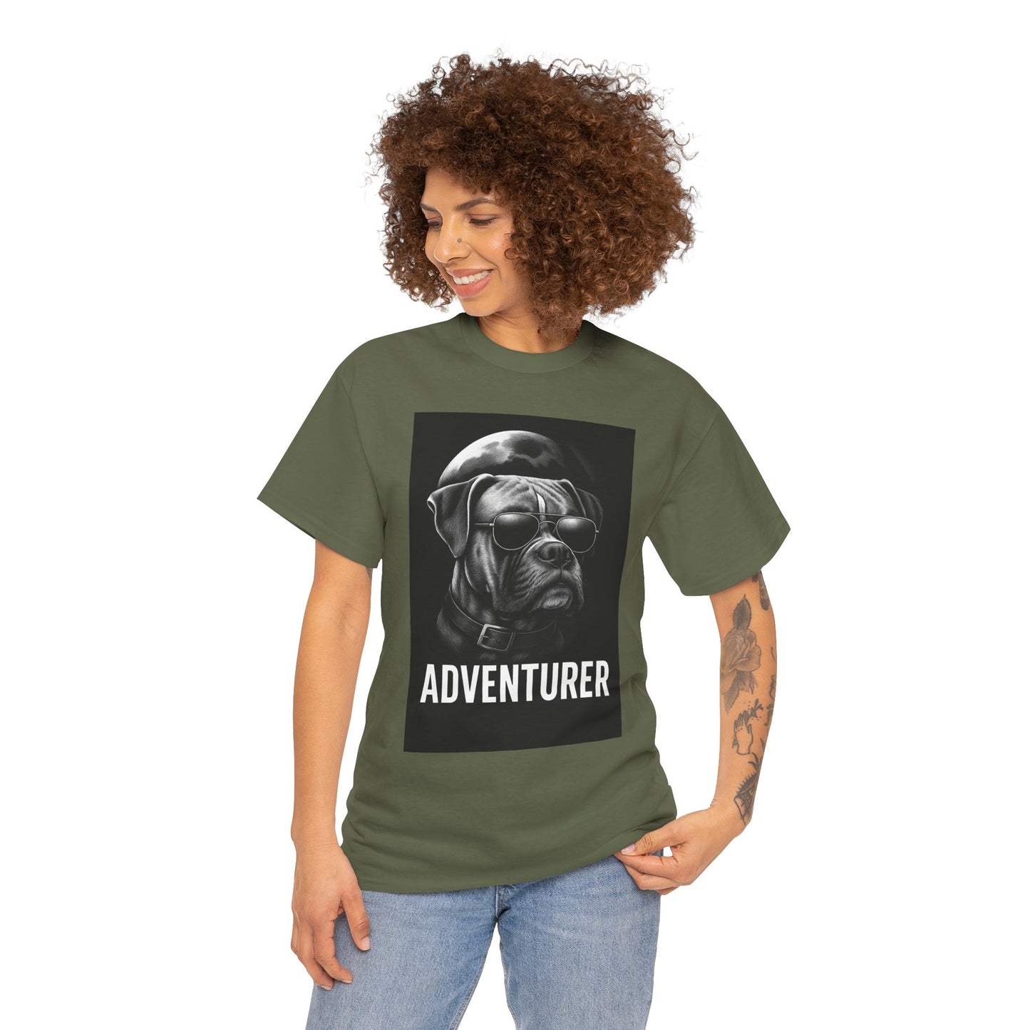 Boxer Adventure Night Walks Tee