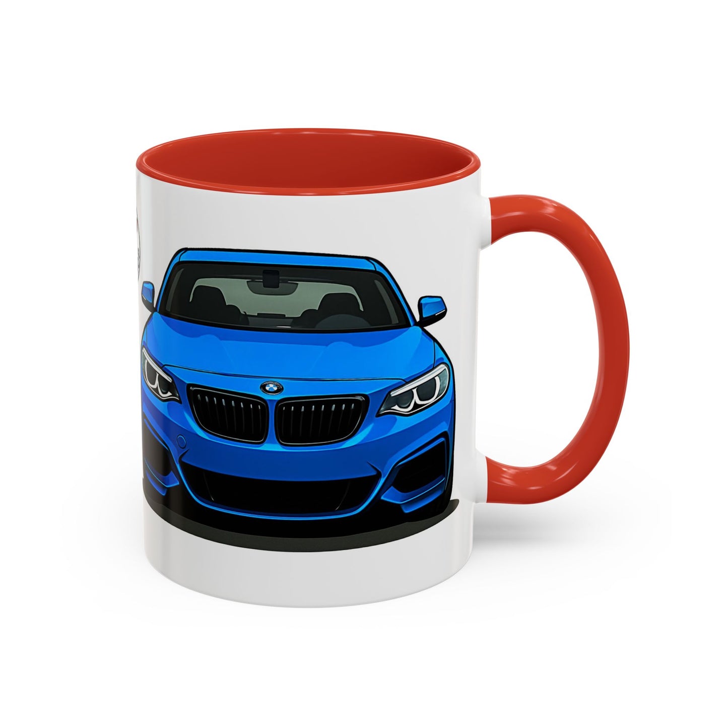 Coffee Mug - Bmw M240i F22 B58 M Performance Estoril Blue Design
