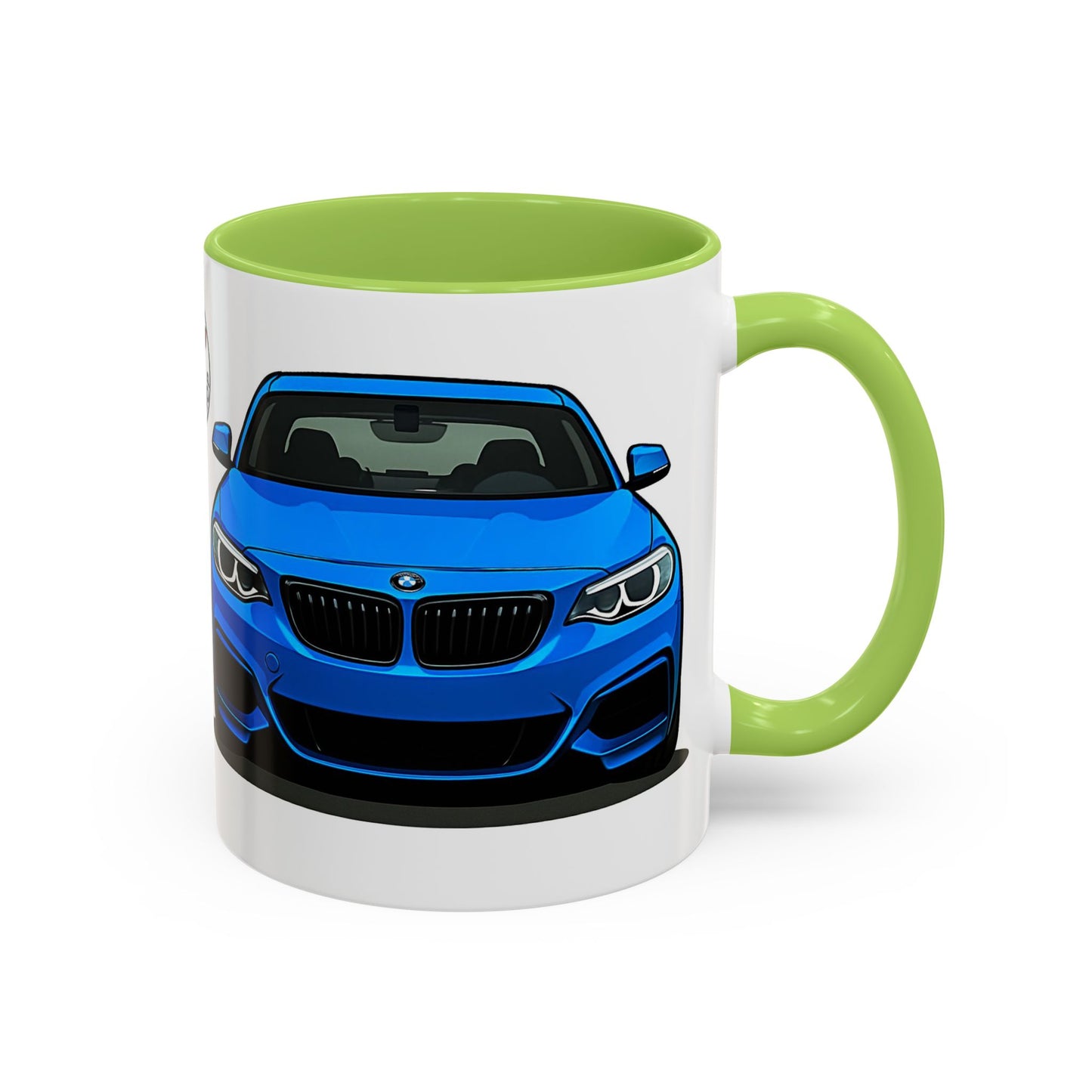 Coffee Mug - Bmw M240i F22 B58 M Performance Estoril Blue Design