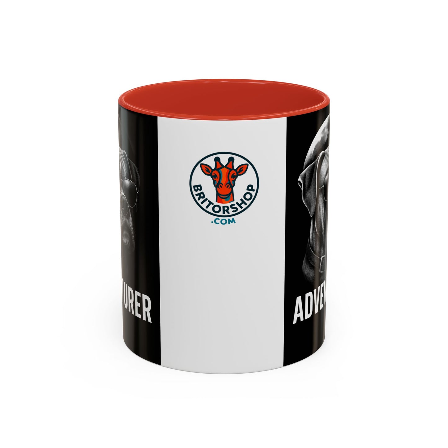 Adventure Dog Coffee Mug - Unique Pet Lover Gift, Personalized Dog Lover Mug, Funny Animal Mug, Holiday Gift for Dog Owners, Cool Cafe Mug