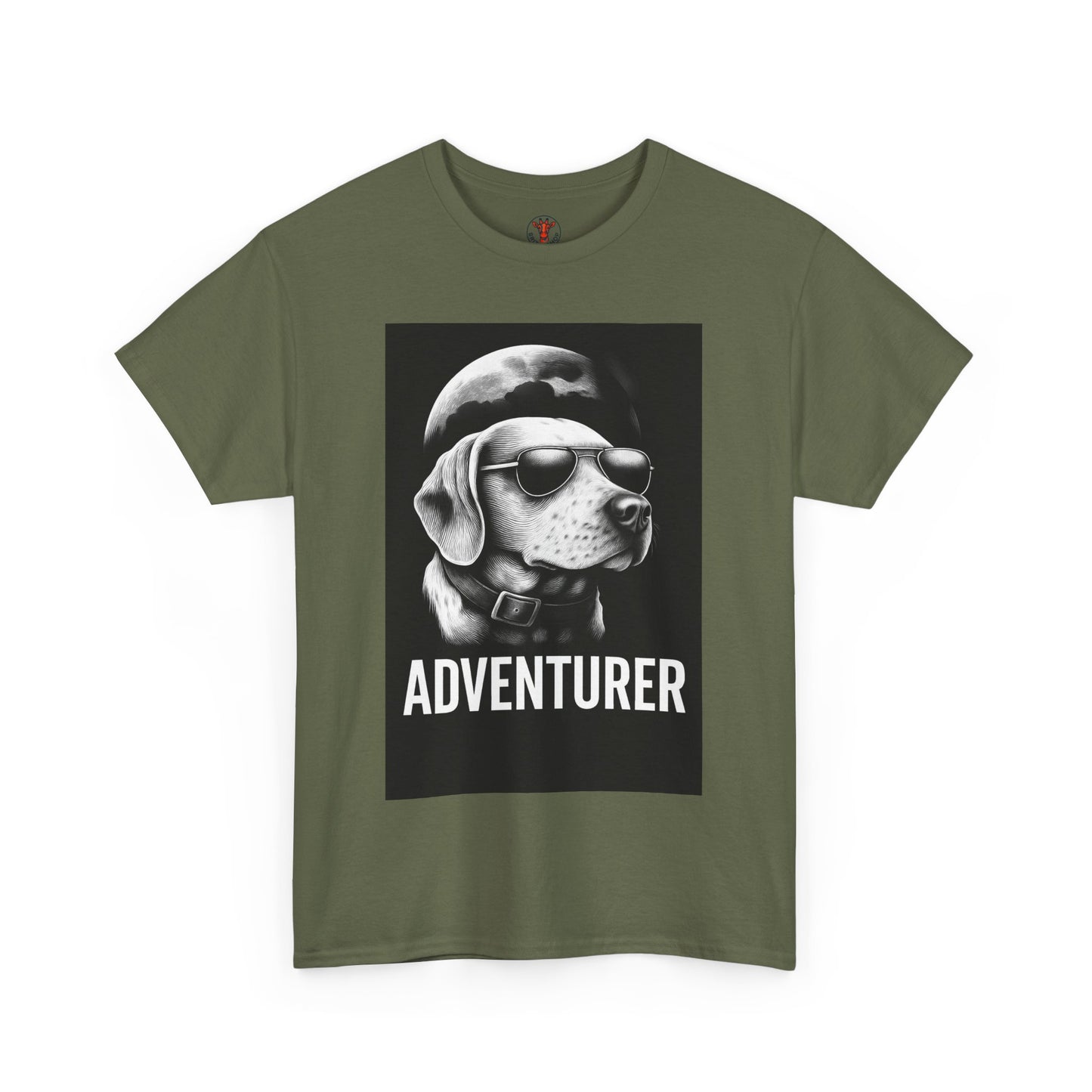 Adventure Beagle Unisex T-Shirt - Moon Night Outdoors