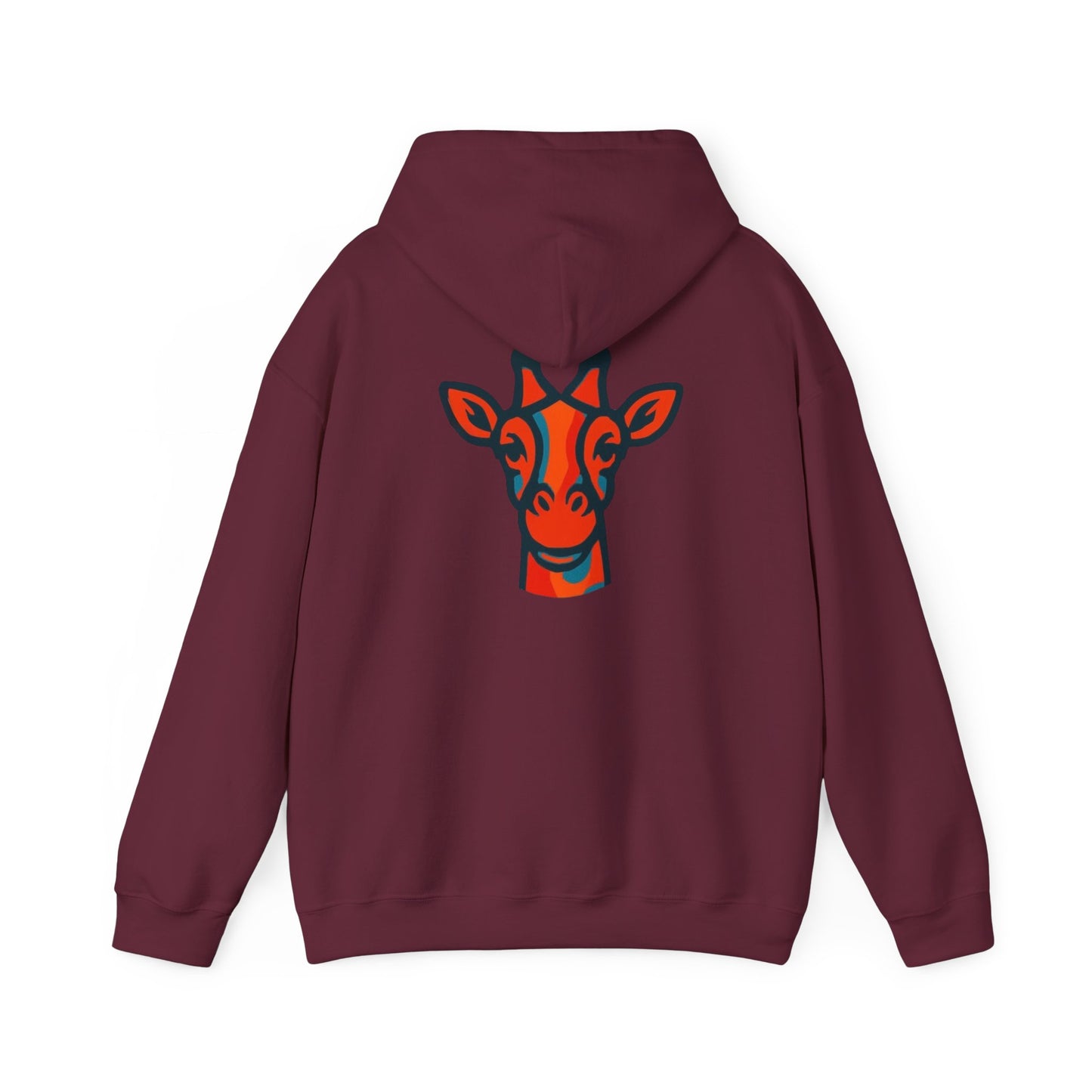 Hooded Sweatshirt Giraffe Head Logo Britor Shop Classy Design