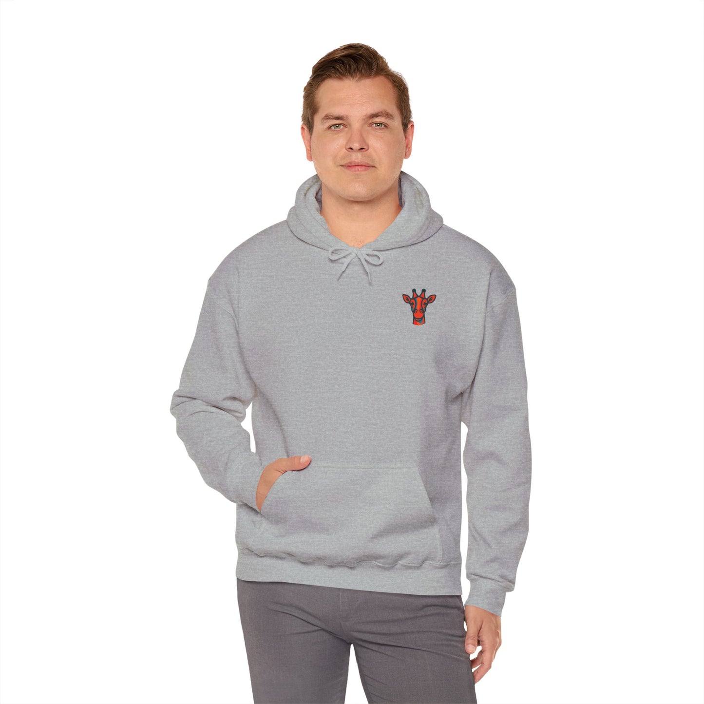 Hooded Sweatshirt Giraffe Head Logo Britor Shop Classy Design