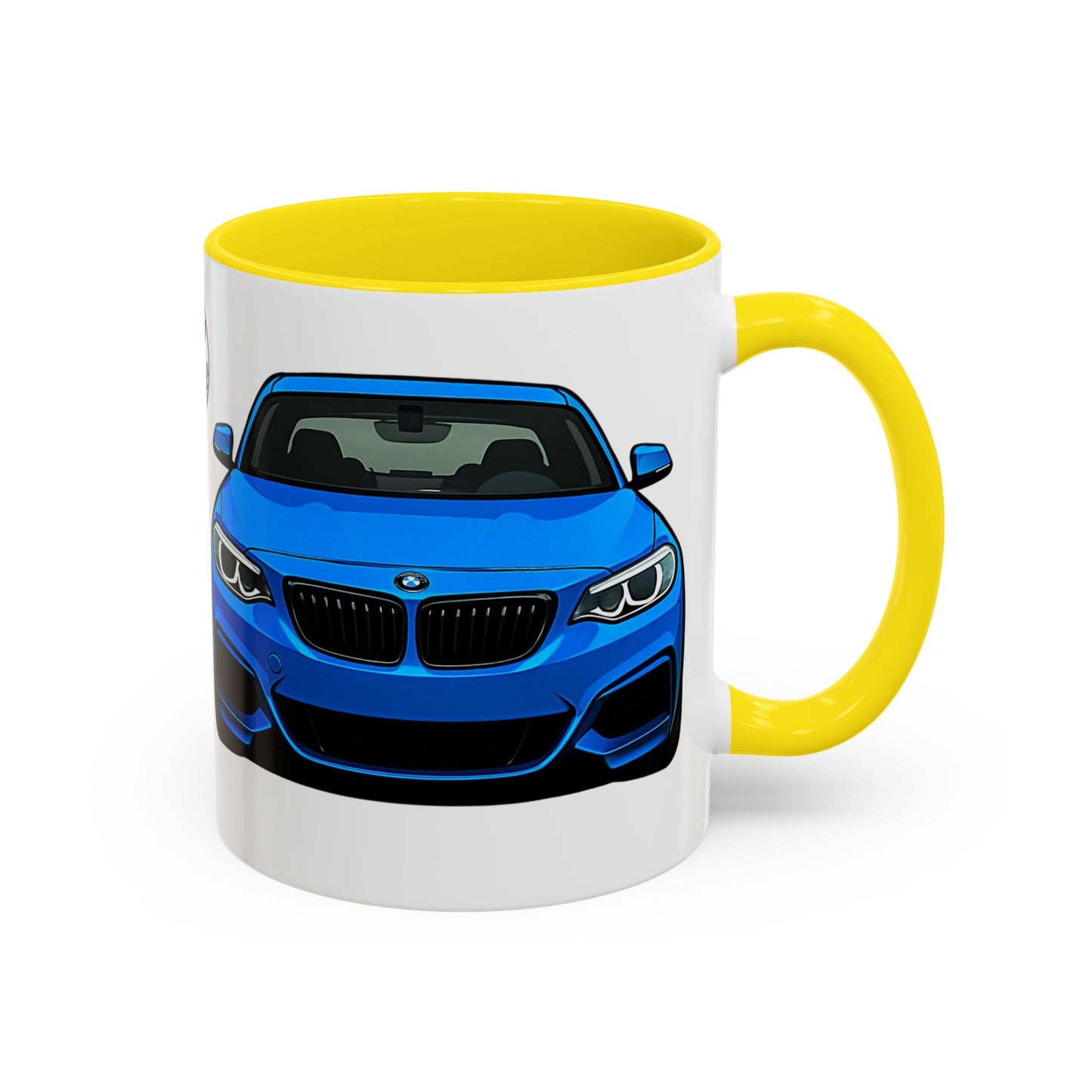Coffee Mug - Bmw M240i F22 M Performance Estriol Blue Car Design