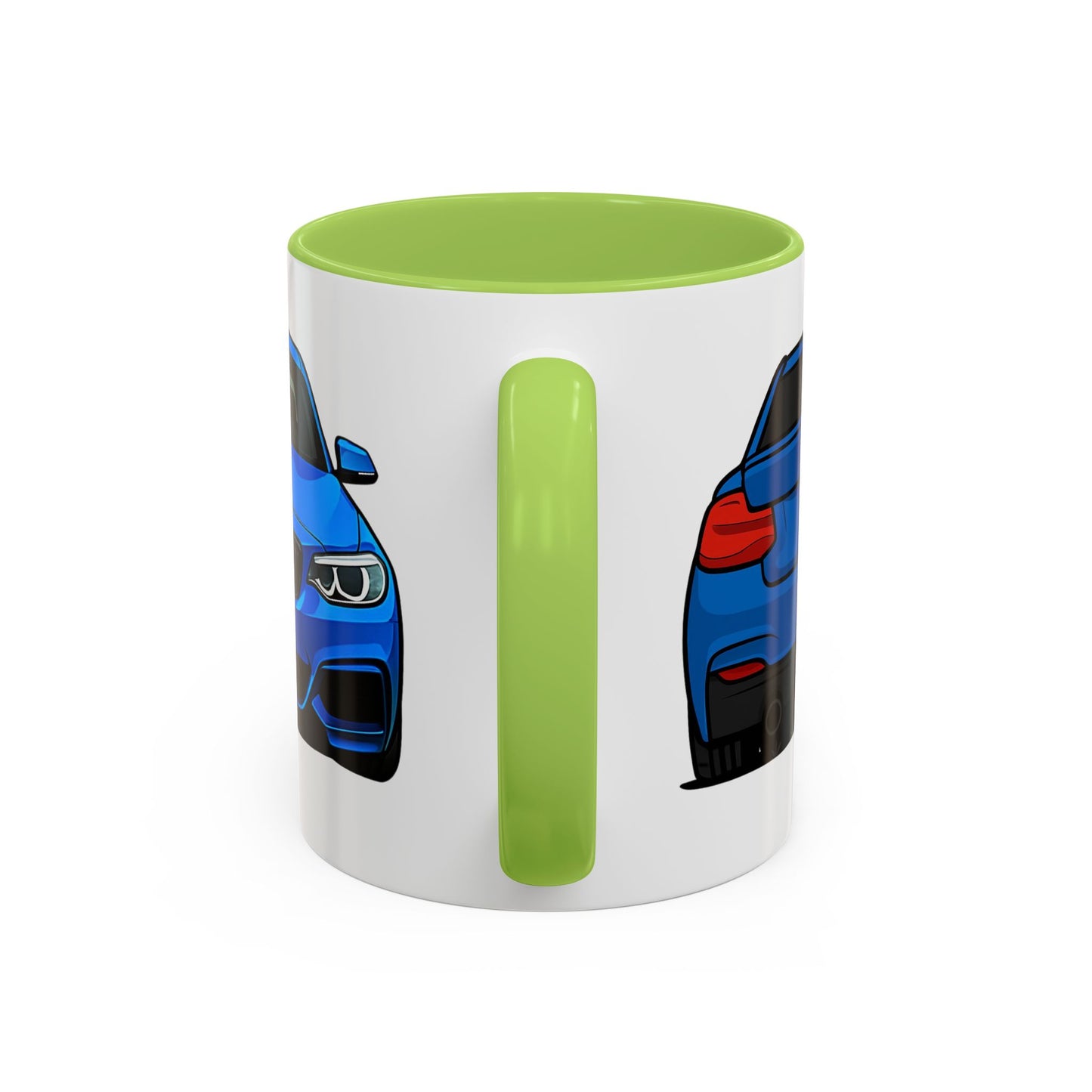 Coffee Mug - Bmw M240i F22 M Performance Estriol Blue Car Design