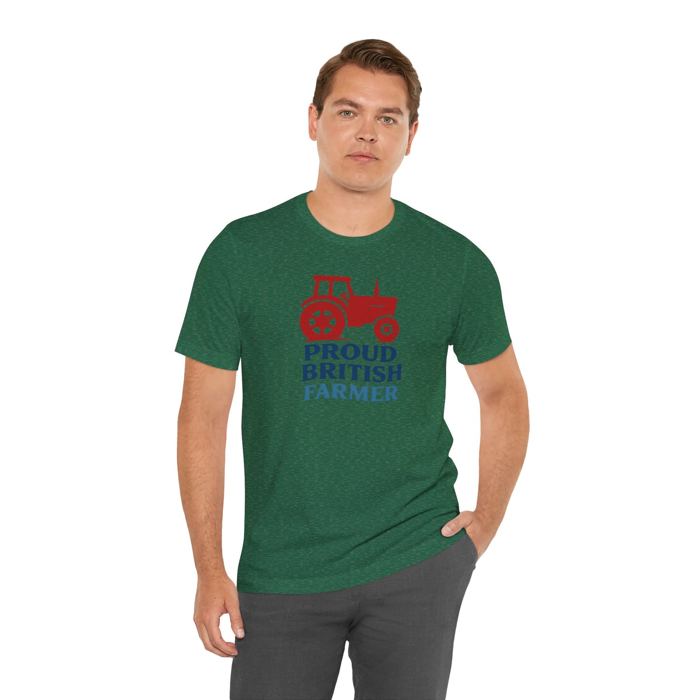 Unisex Tee - Proud British farmer