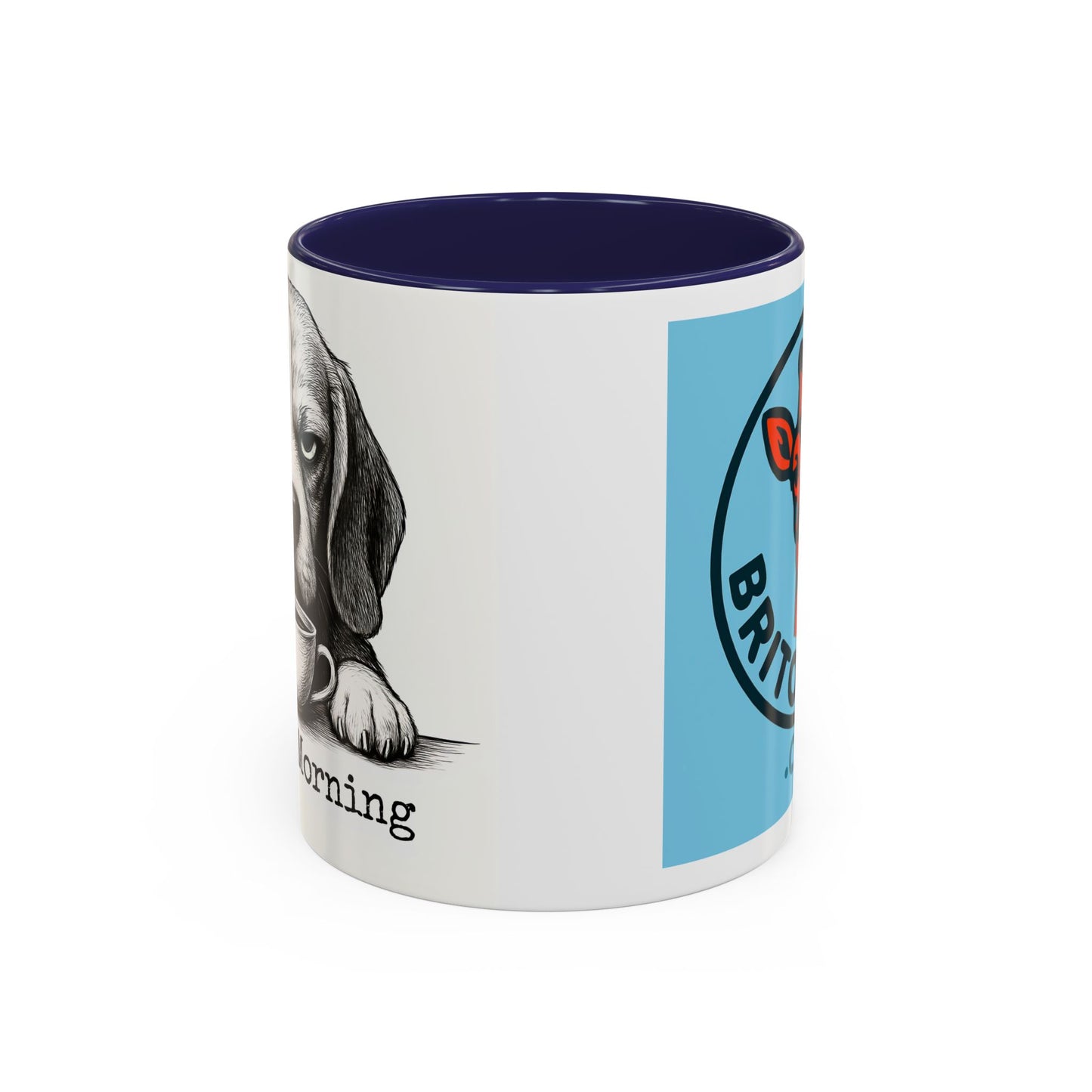 Coffee Mug - Grumpy Beagle Funny 11oz/15oz Morning Coffee Cup