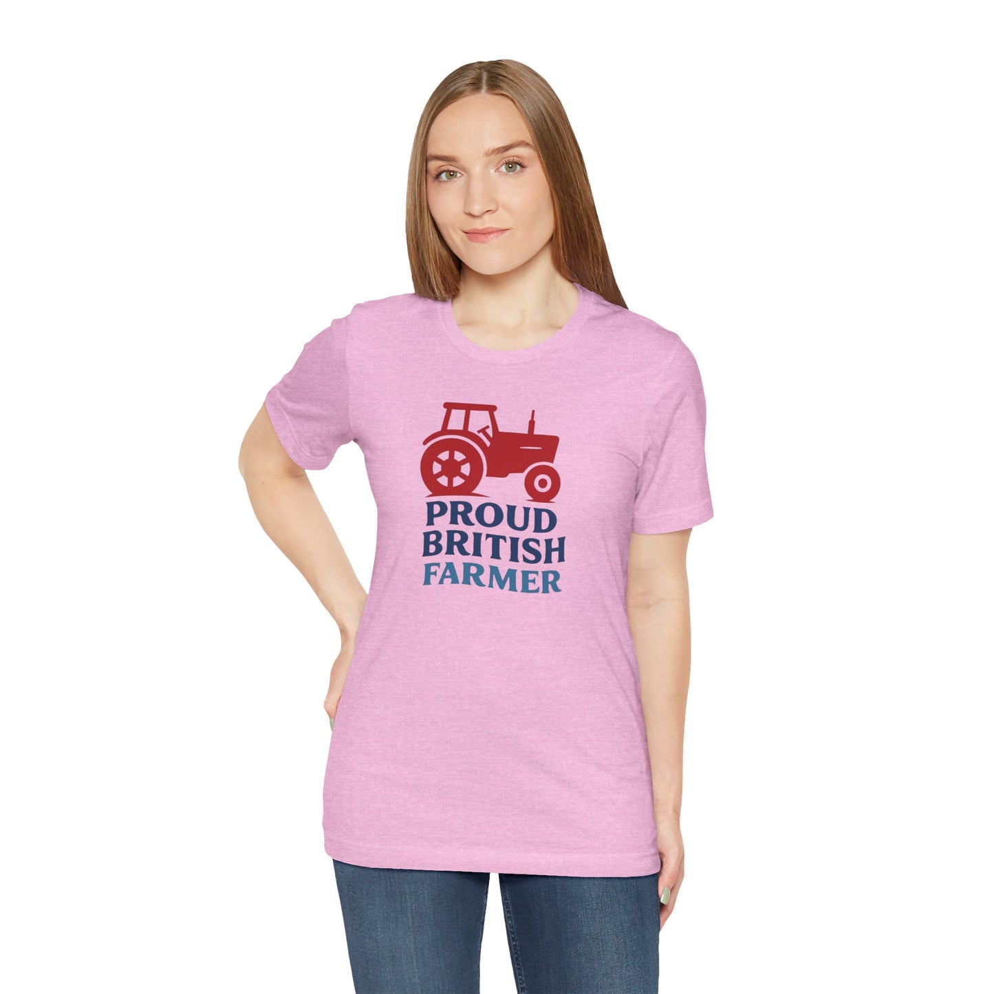 Unisex Tee - Proud British farmer