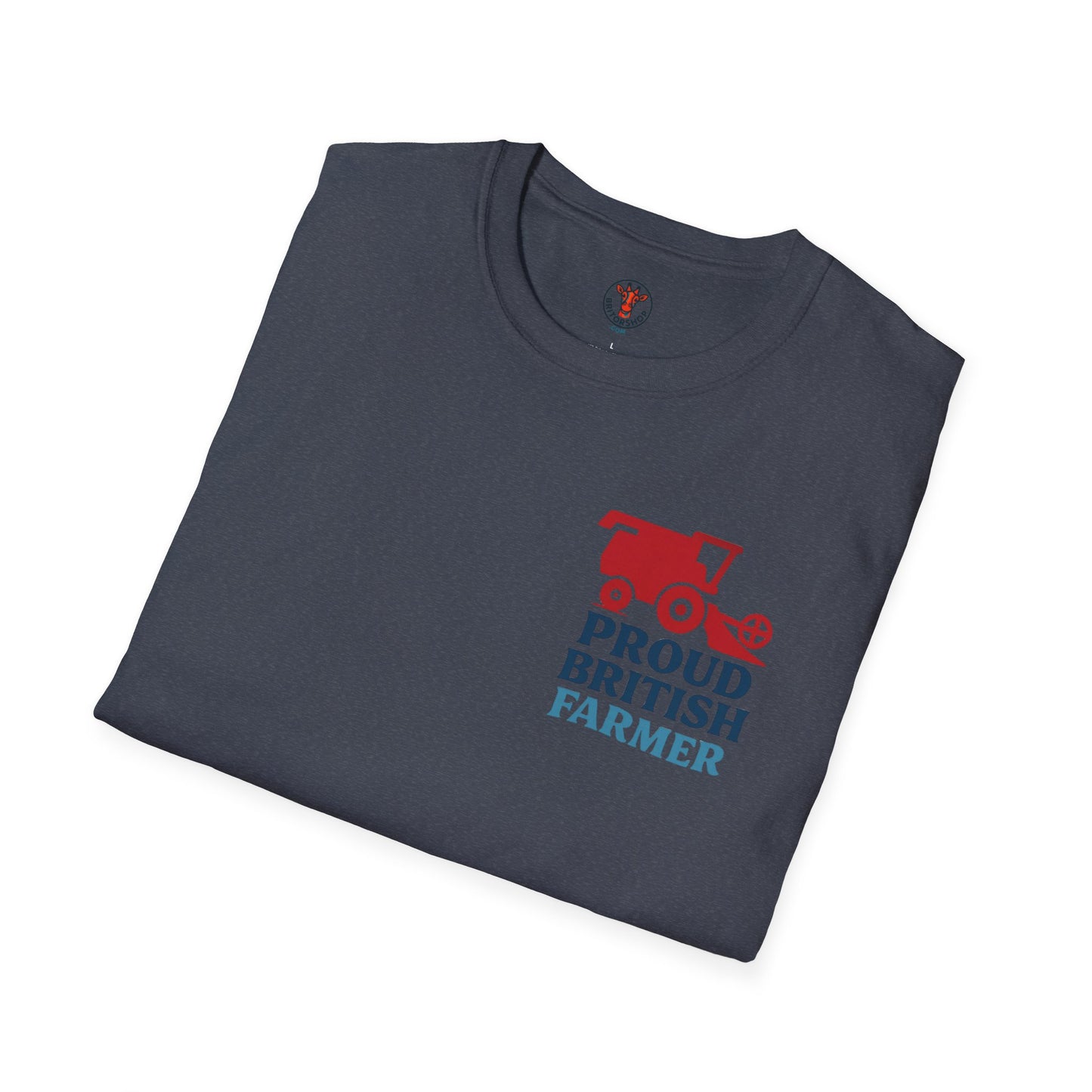 British Farmer T-Shirt, Proud Combine Harvester