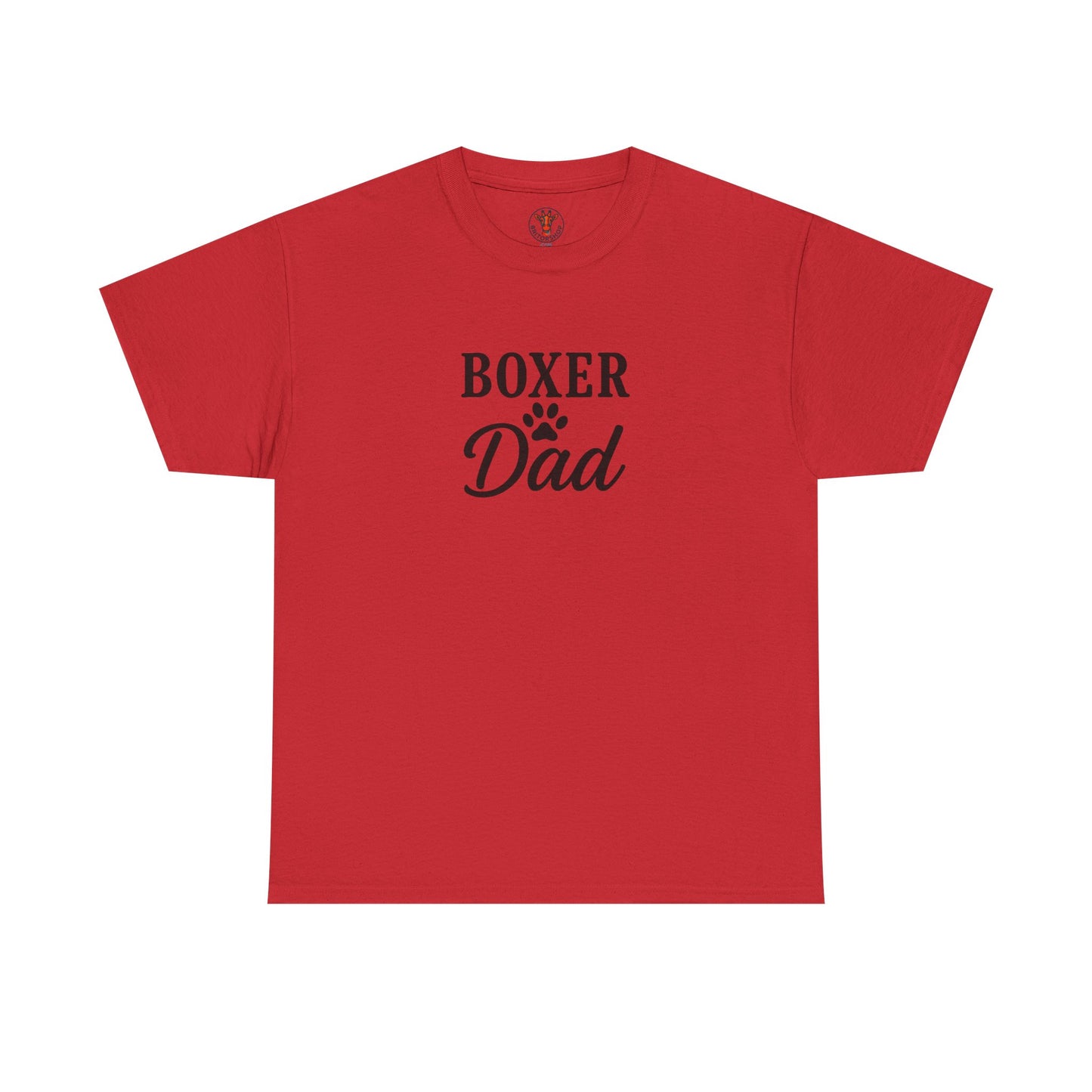Boxer Dog Dad Tee