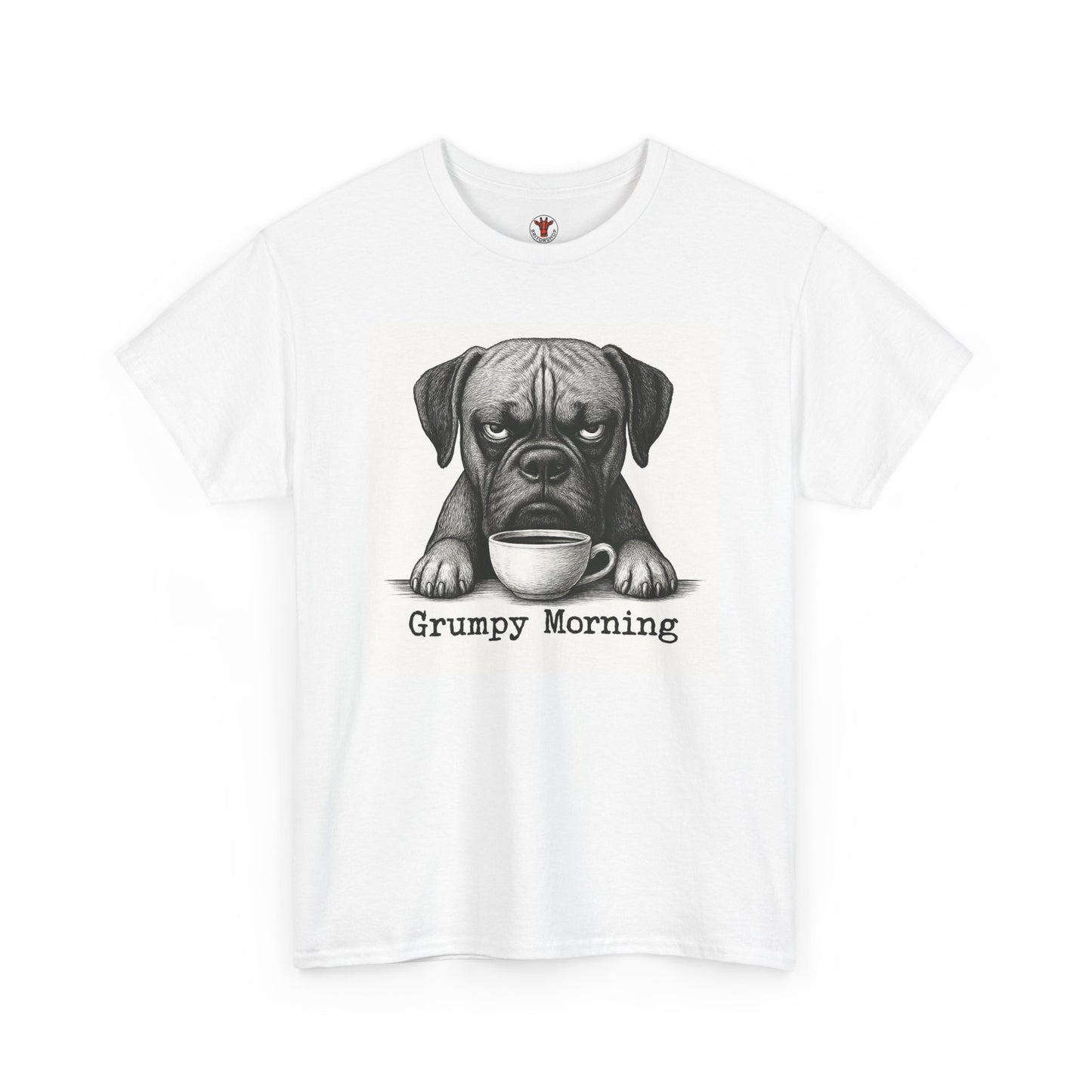 Dog Lover Tee - Funny Grumpy Boxer Dog Unisex T-Shirt