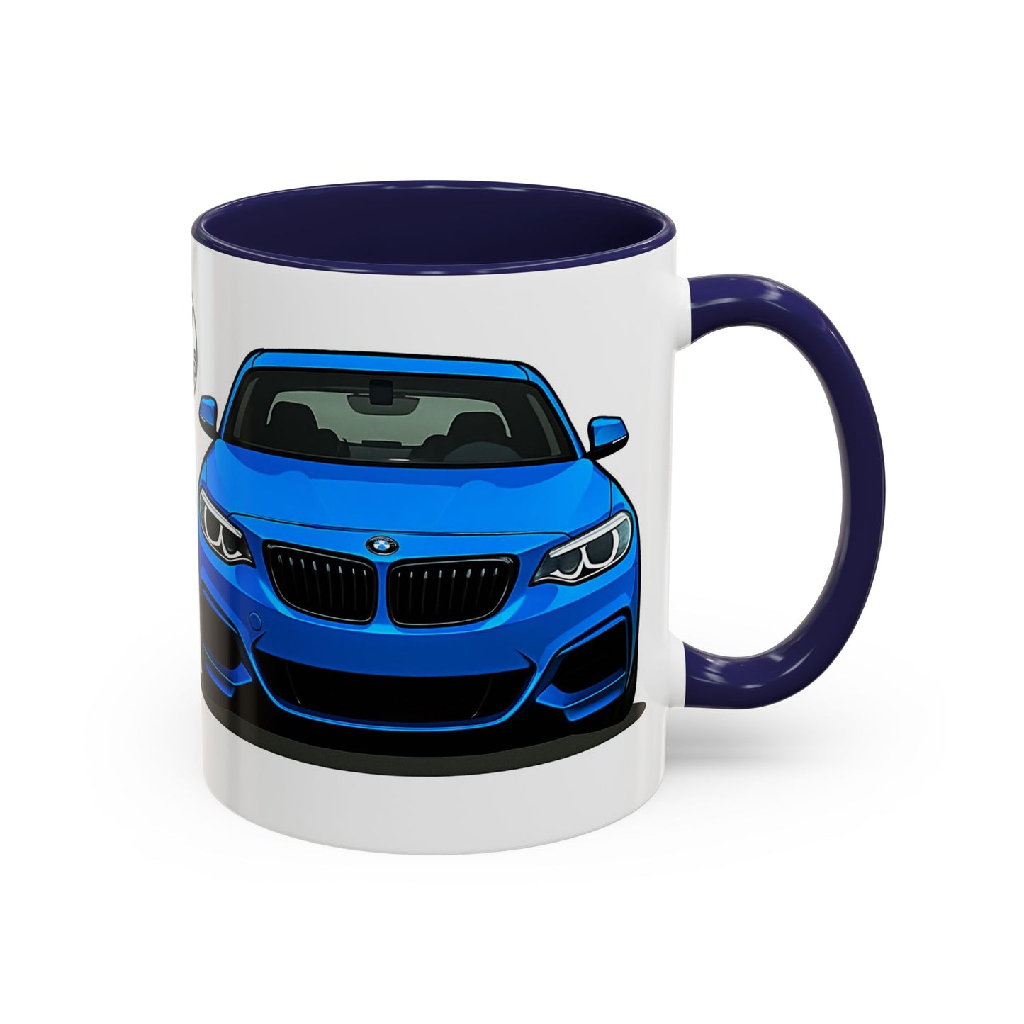 Coffee Mug - Bmw M240i F22 B58 M Performance Estoril Blue Design