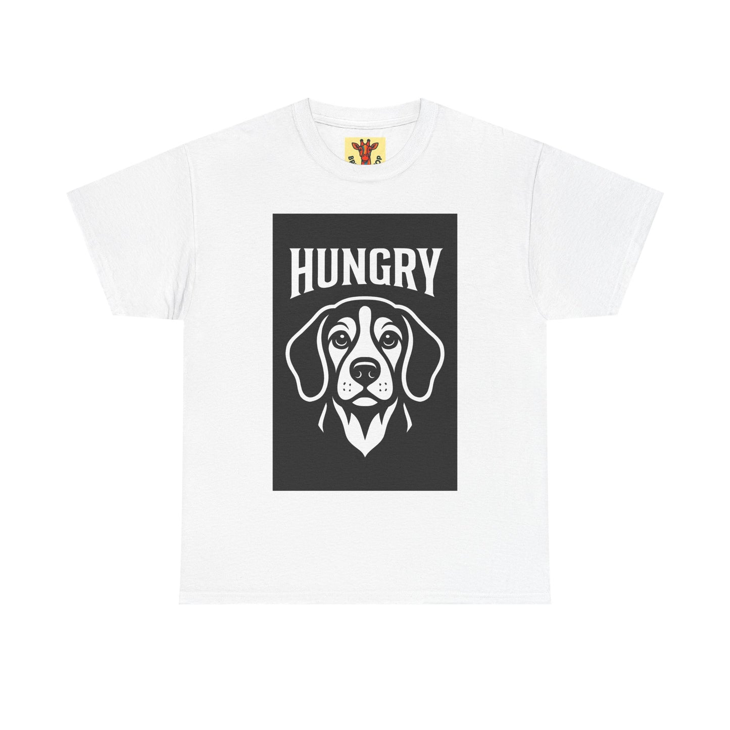 Hungry Dog Graphic Tee | Unisex Cotton Shirt, Pet Lovers Gift, Dog Owner Apparel, Cute Animal T-Shirt, Funny Animal Lover Gift